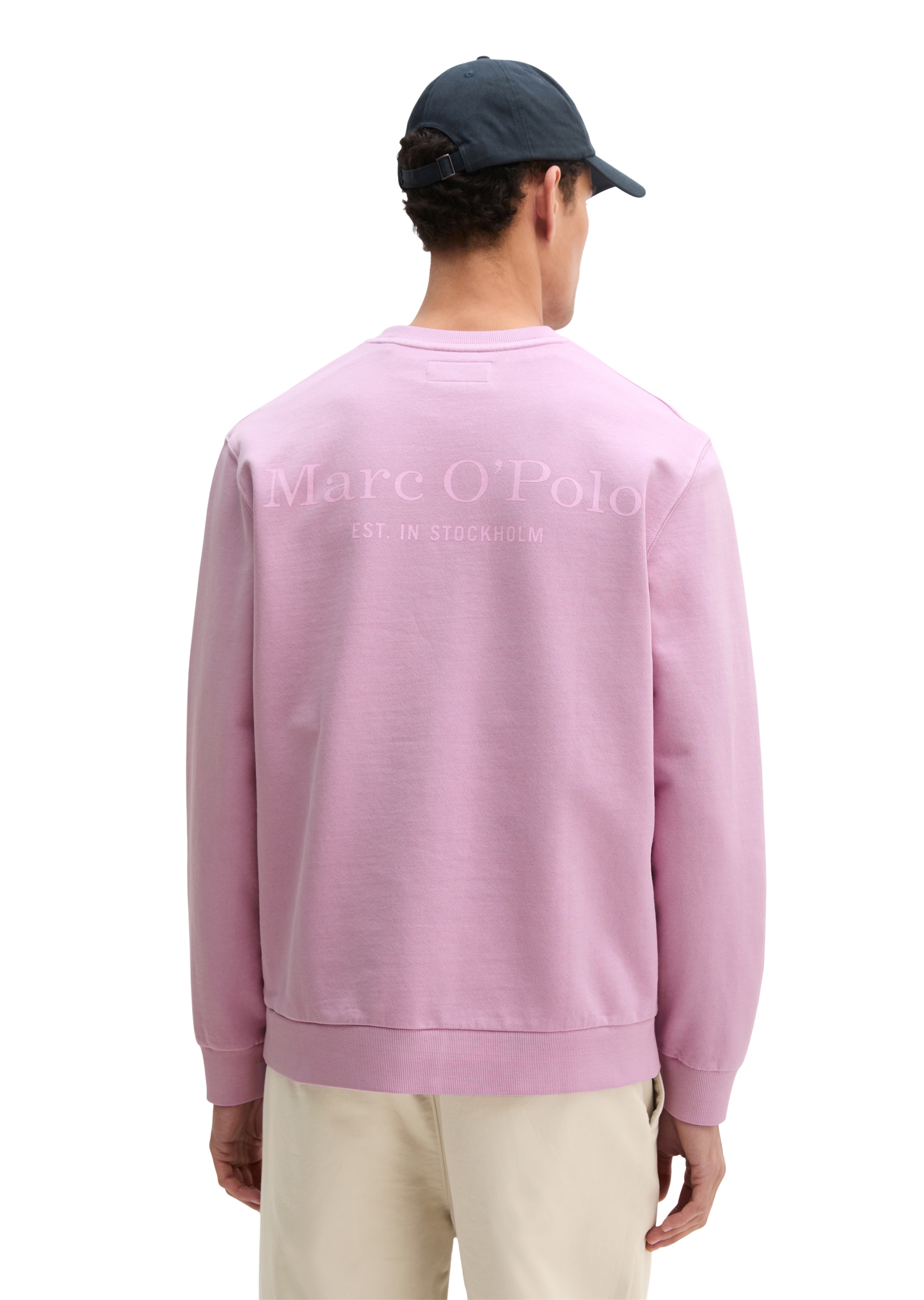 Marc O'Polo Sweatshirt , regular fit mit Logoprint auf der Rückseite
