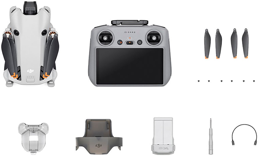 DJI Drohne »Mini 4 Pro«, (DJI RC 2 Fernsteuerung)