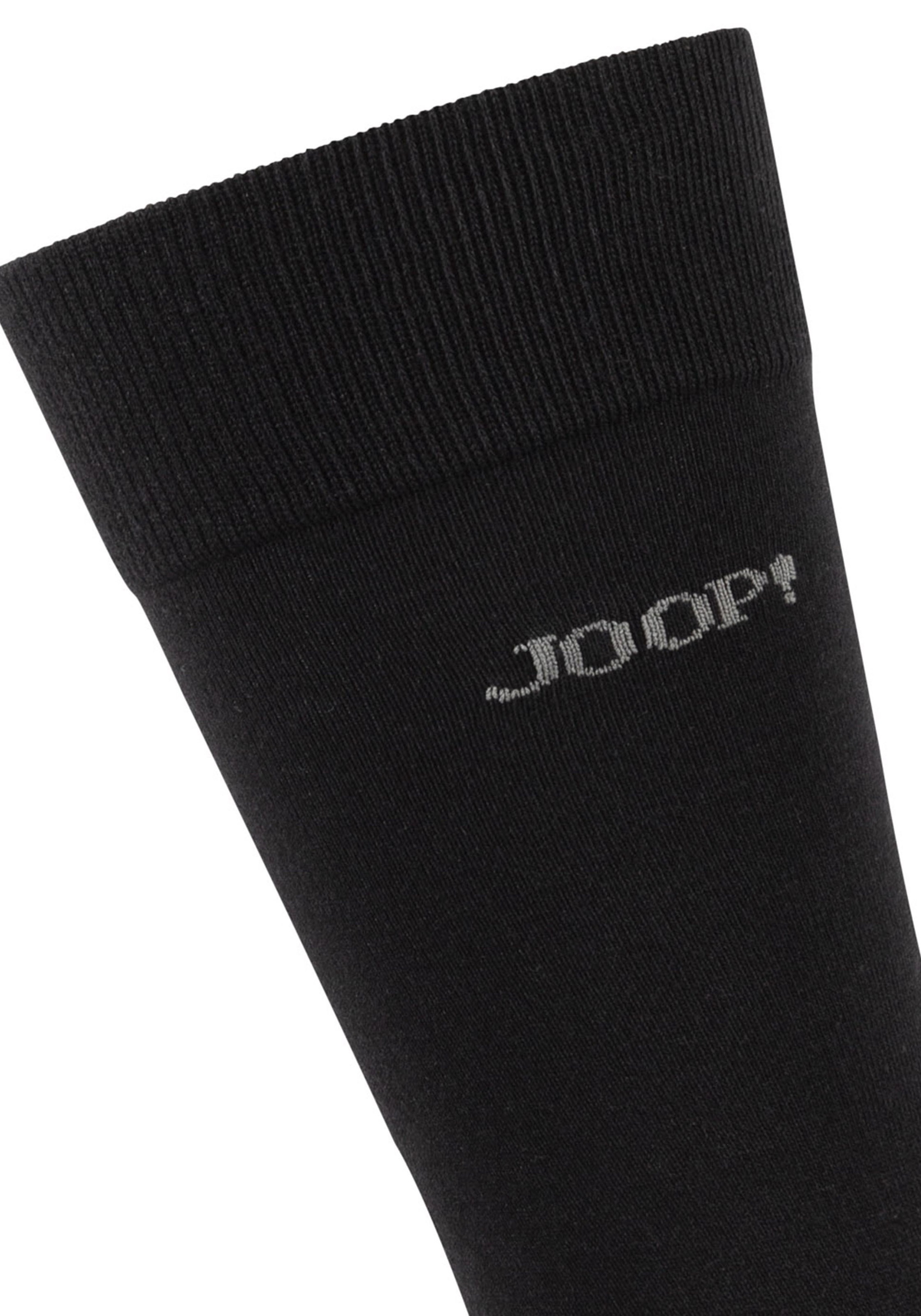 JOOP! Socken »premium essentials«, (4er Pack), Premium Essentials, verstärkte Ferse, haltbare Spitze
