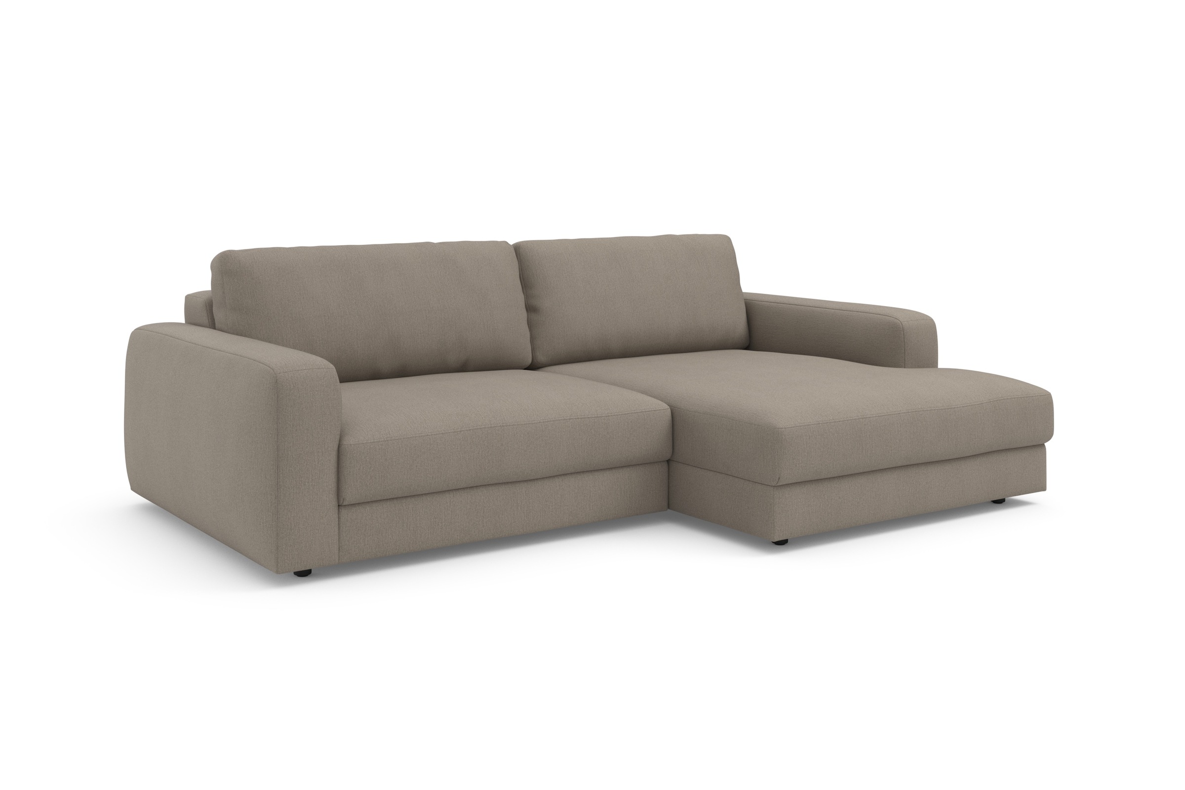 TRENDMANUFAKTUR Ecksofa »Bourbon, Designsofa mit tollem Sitzkomfort, L-Form,«, extra tiefe Sitzfläche, wahlweise mit Sitztiefenverstellung