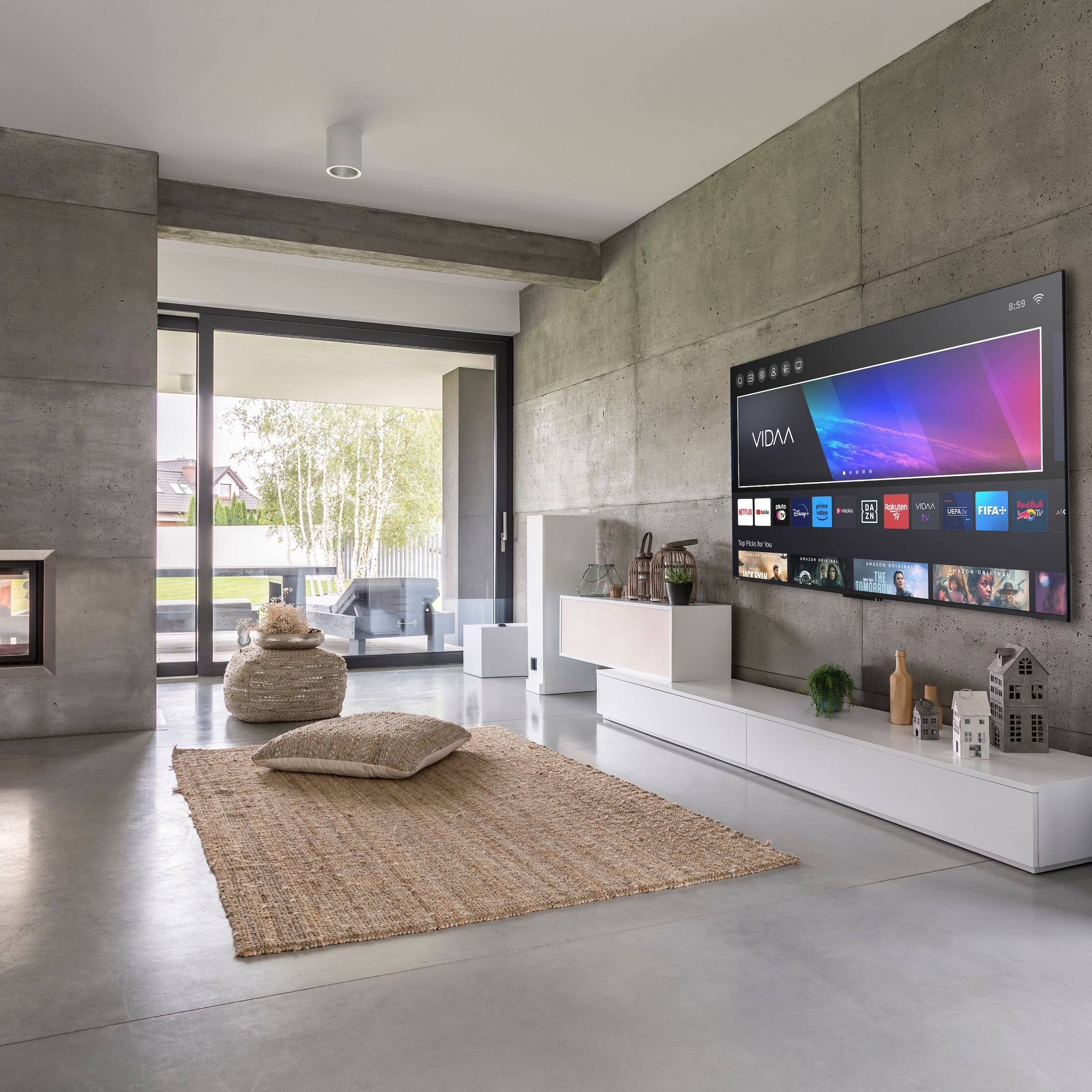 Toshiba LED-Fernseher »55QV1563DDW« 139 cm/55 ″ Smart-TV