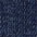 dark indigo worn in