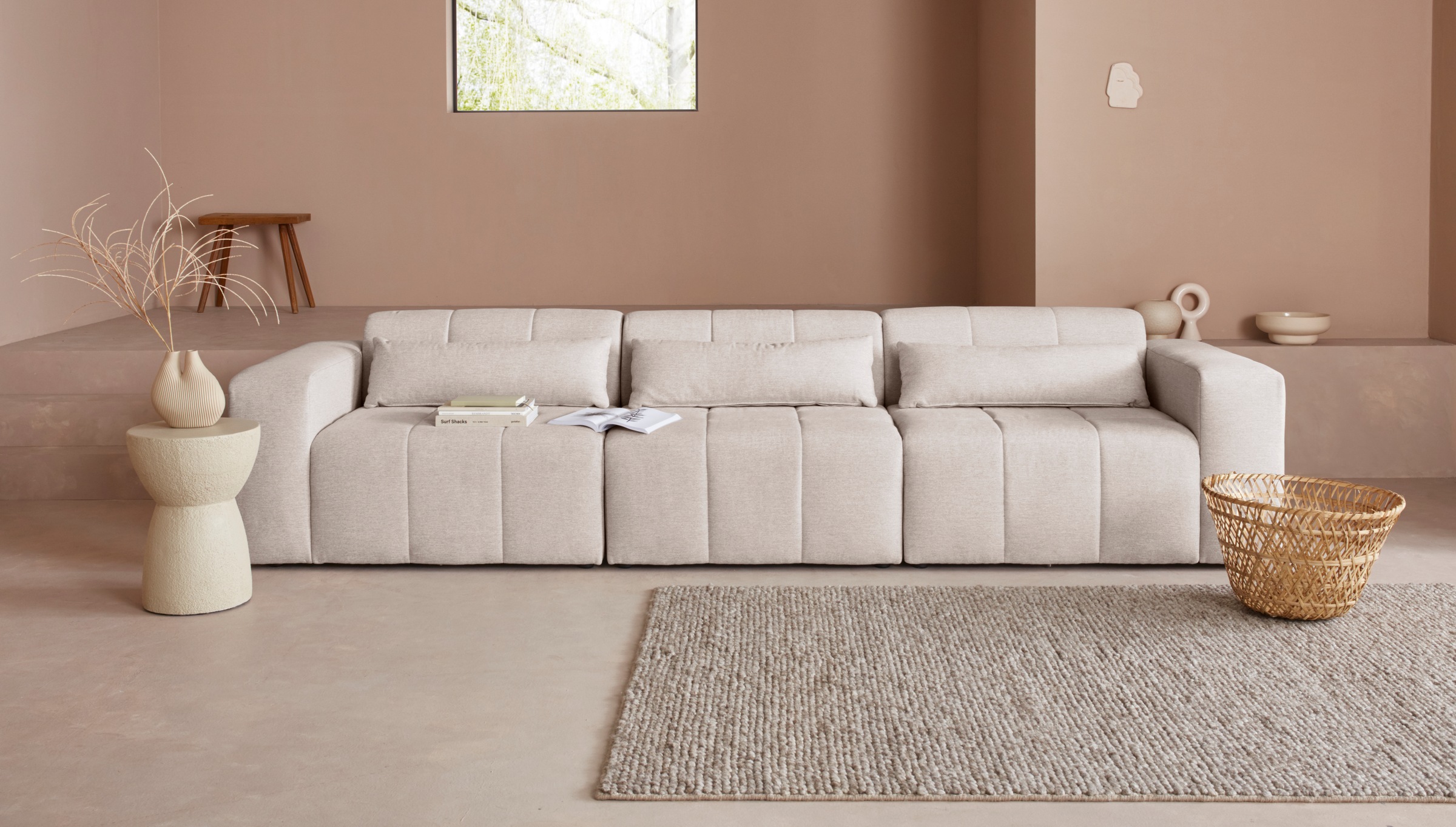 LeGer Home by Lena Gercke Sofa-Mittelelement »Maileen«, separat stellbar oder fest verknüpfbar mit anderen Modulen der Serie