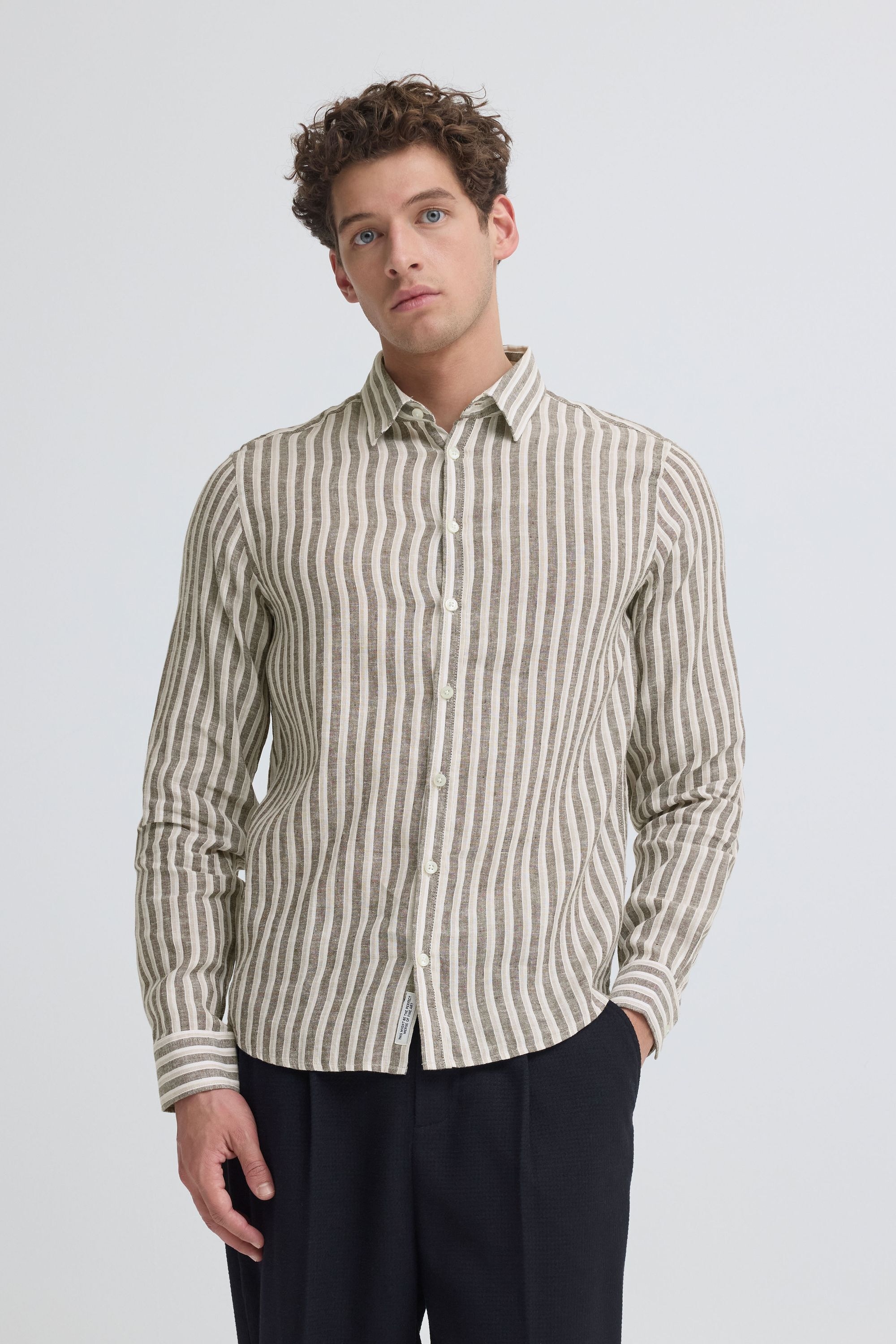 Casual Friday Leinenhemd »Leinenhemd CFRissa Linen Striped«