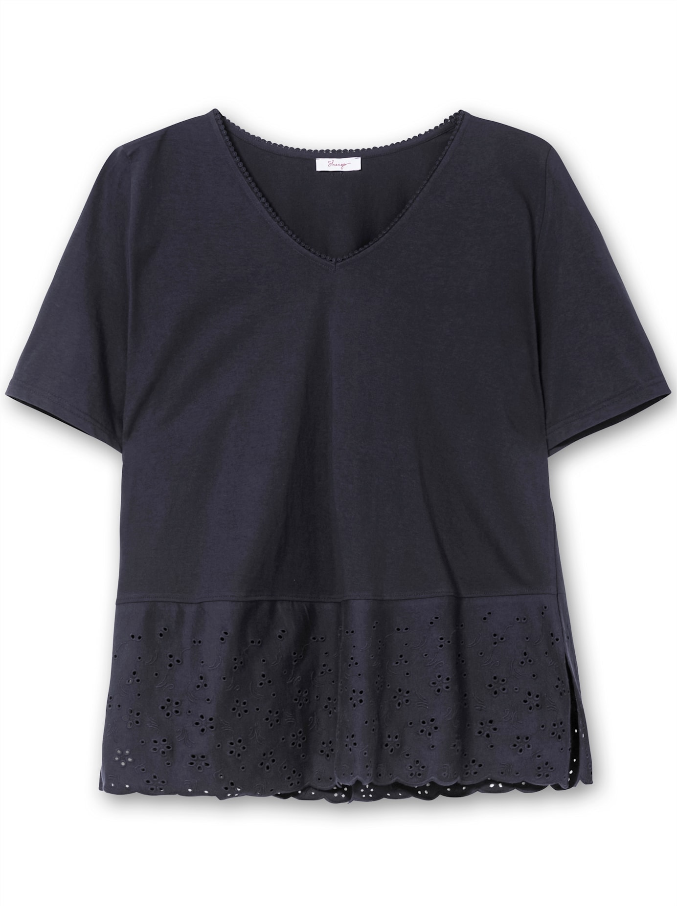 Sheego T-Shirt »T-Shirt«, (1 tlg.)