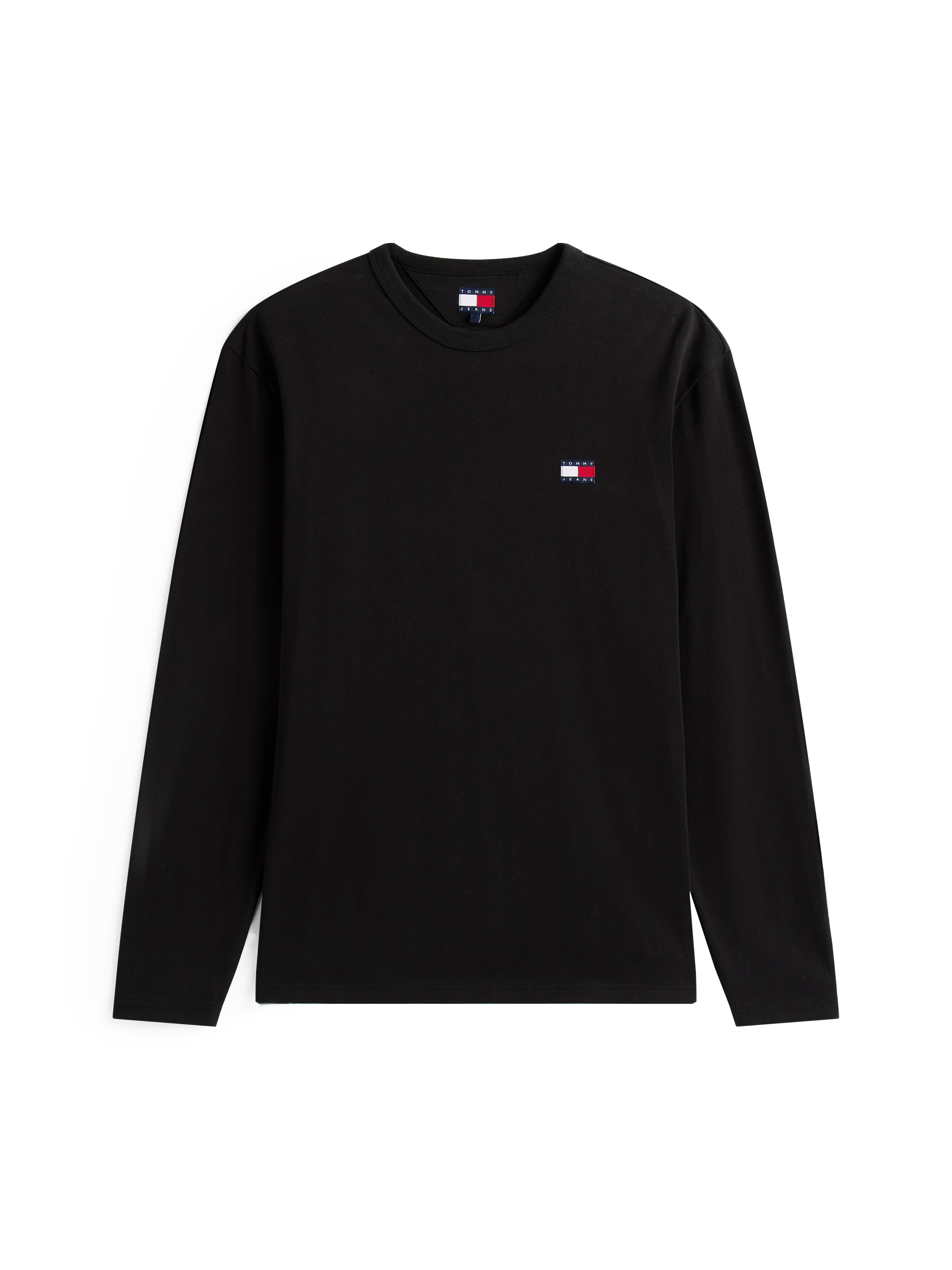 Tommy Jeans Langarmshirt »TJM REG BADGE TEE LS EXT«