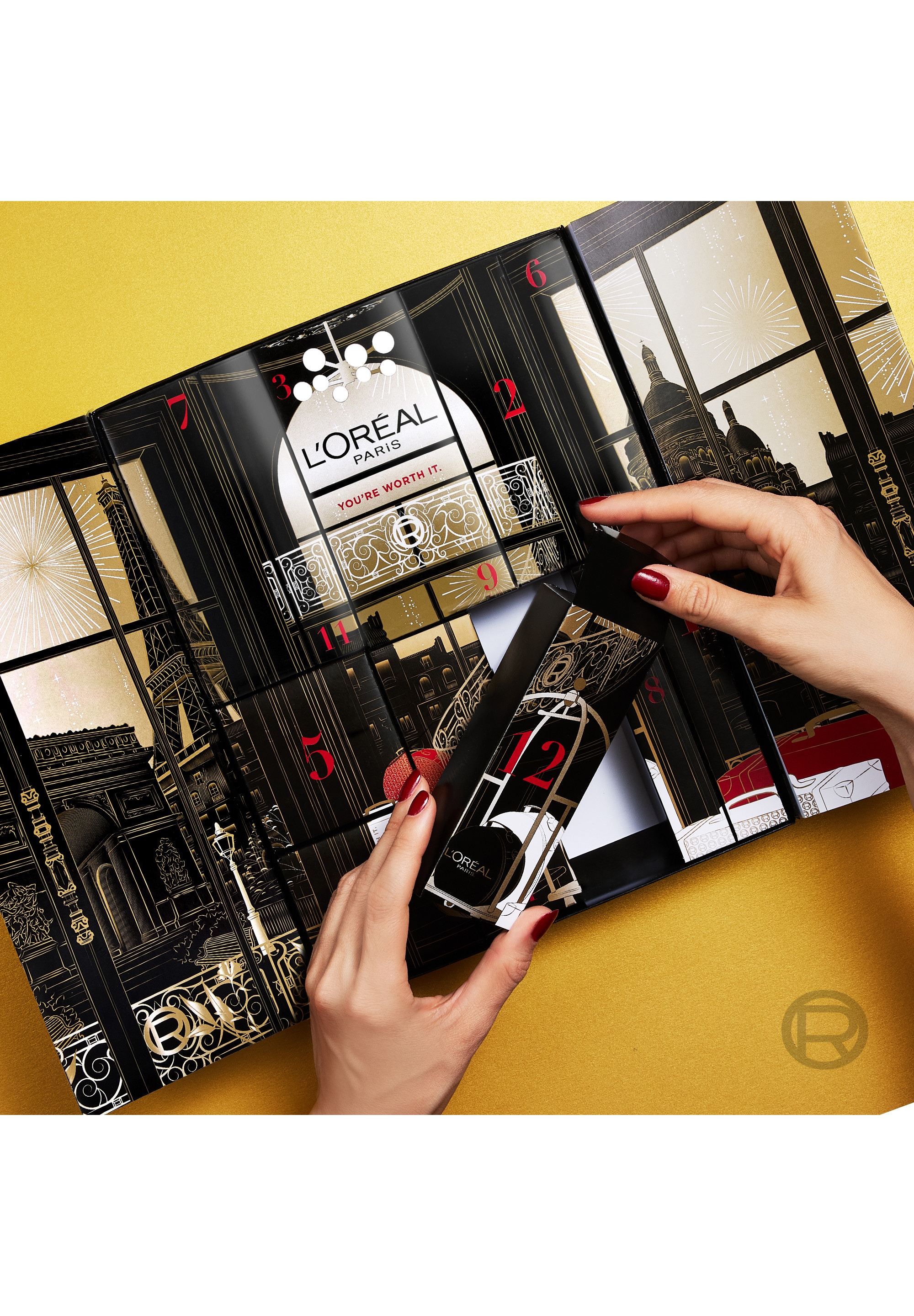 L'ORÉAL PARIS Kosmetik-Adventskalender »L'Oréal Paris 12 Tage Mini-Adventskalender 2025« ab 13 Jahren