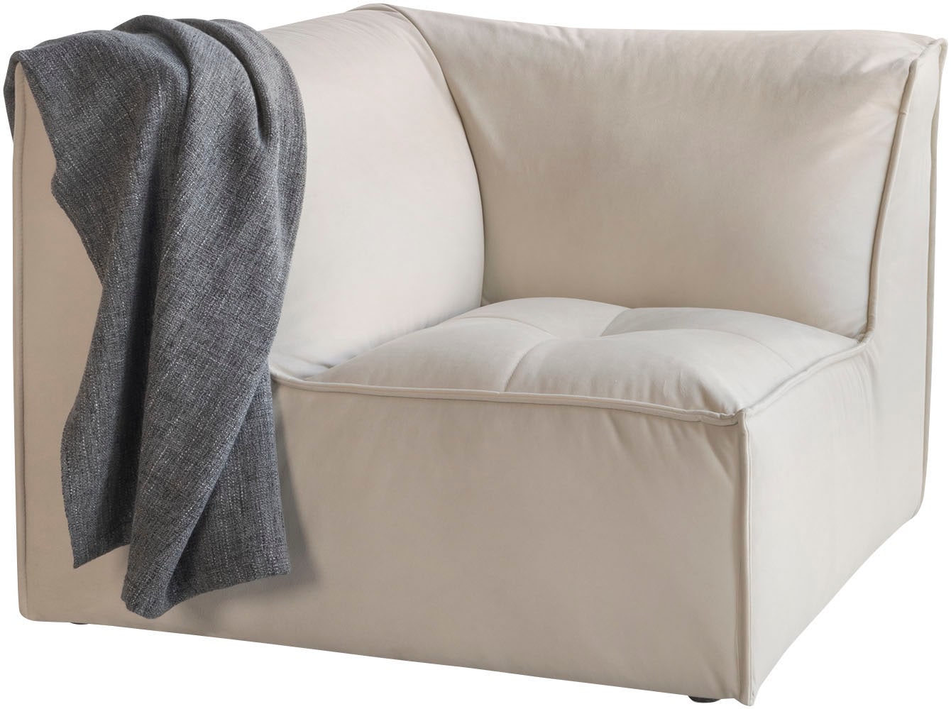 RAUM.ID Sofa-Eckelement »Monolid«, als Modul oder separat verwendbar, für individuelle Zusammenstellung