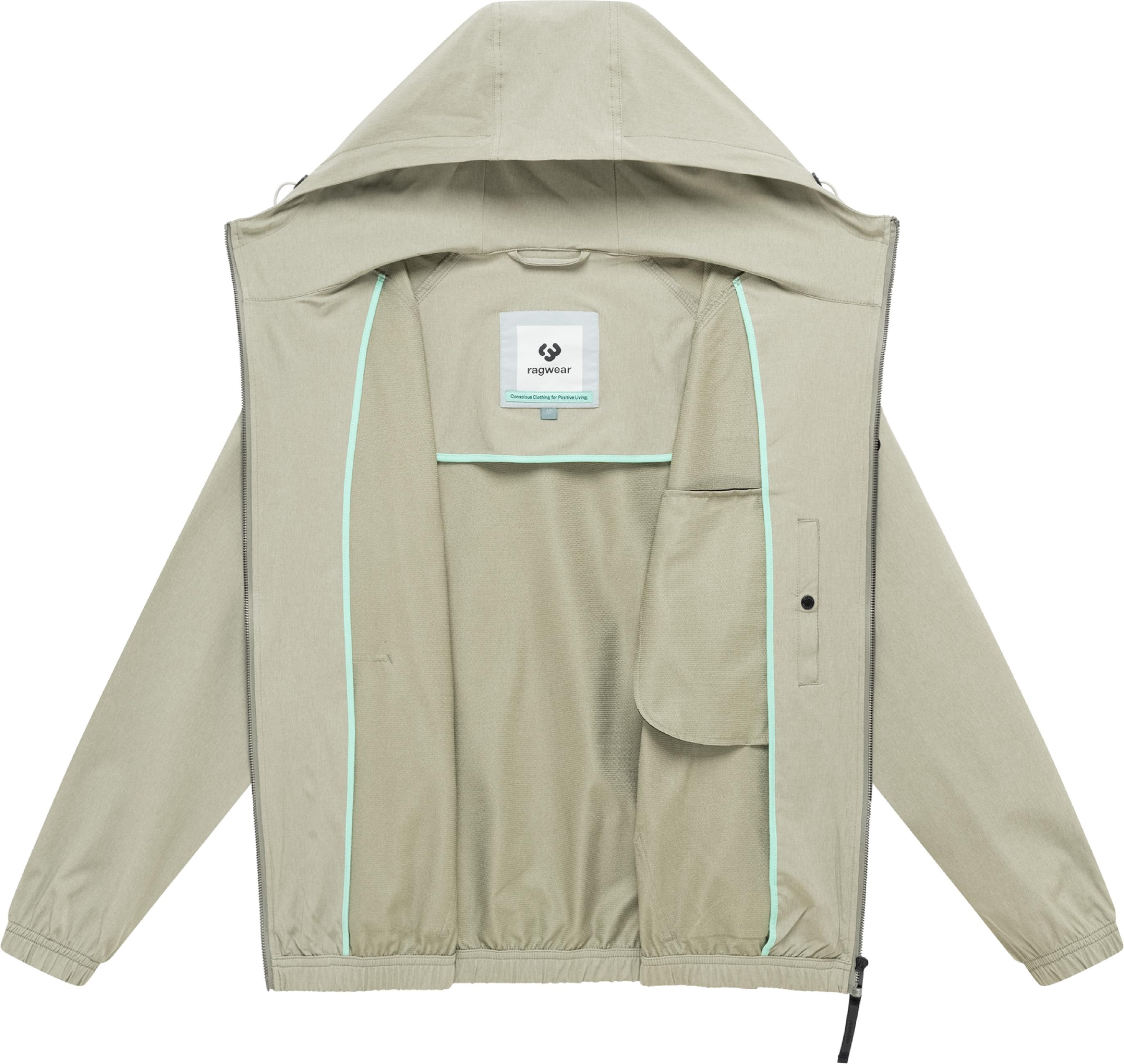 Ragwear Anorak »Anorak Roog A« mit Kapuze Sportliche Übergangsjacke mit Kapuze