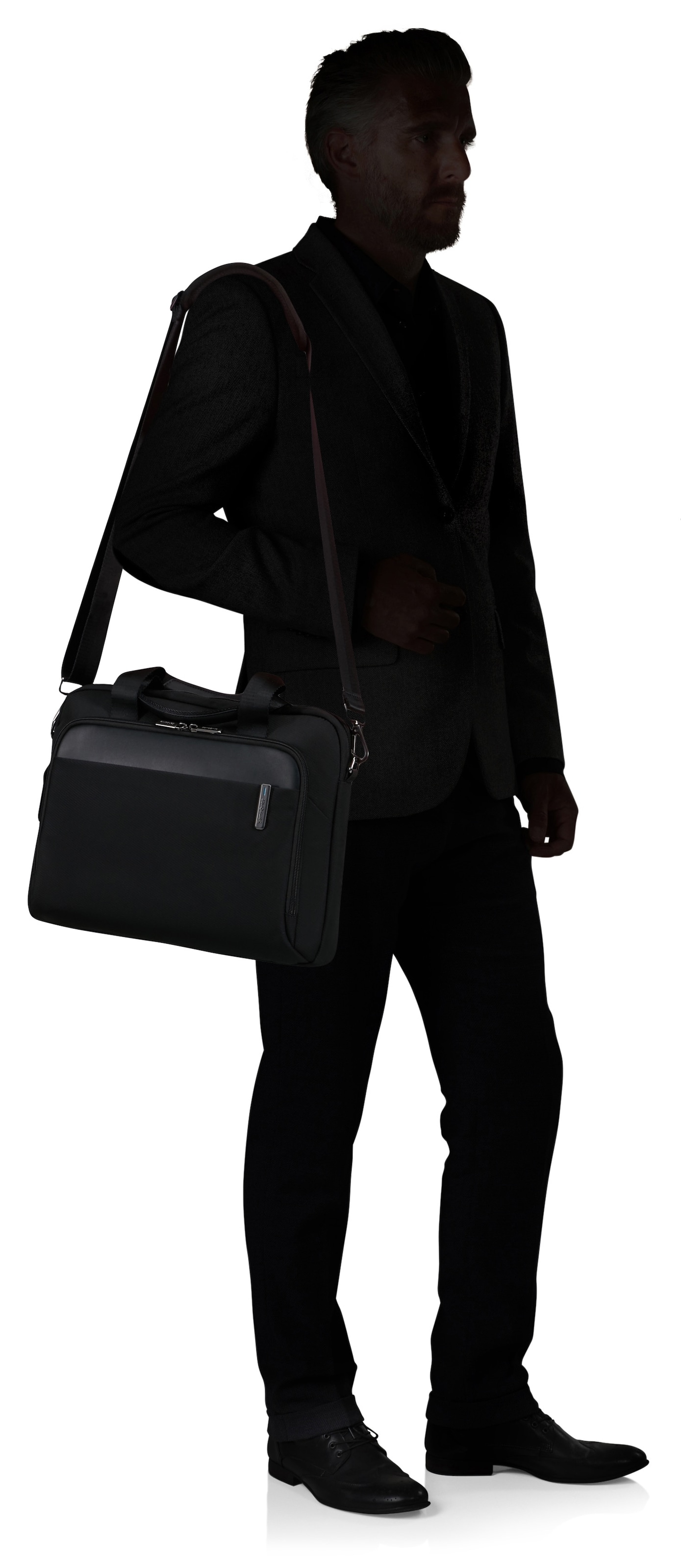 Samsonite Aktentasche »EVOSIGHT 15,6''«, Businesstasche Trolleyaufstecksystem