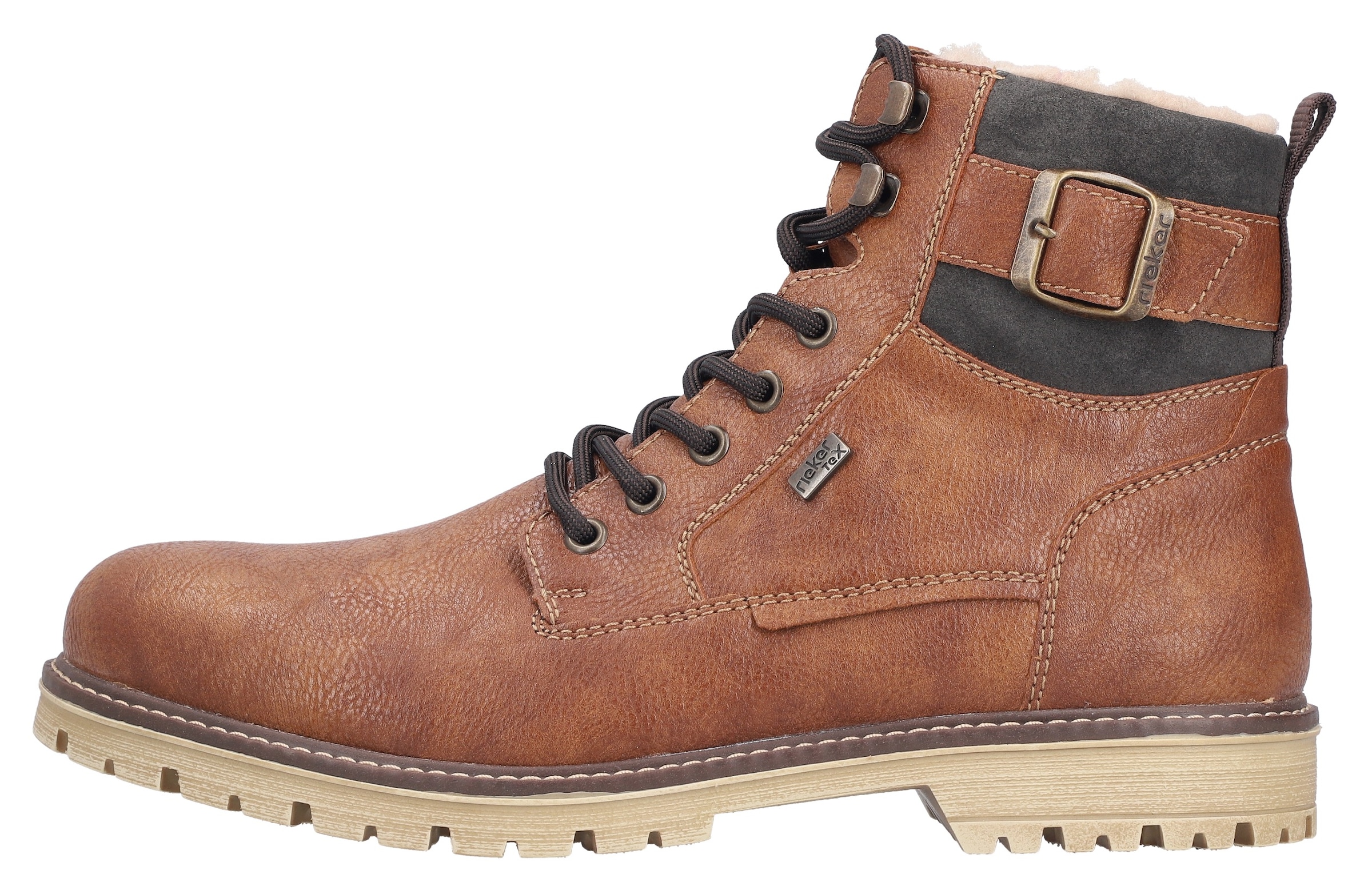 Rieker Winterstiefelette  Winterboots, Schnürboots mit wasserabweisender riekerTEX-Membran