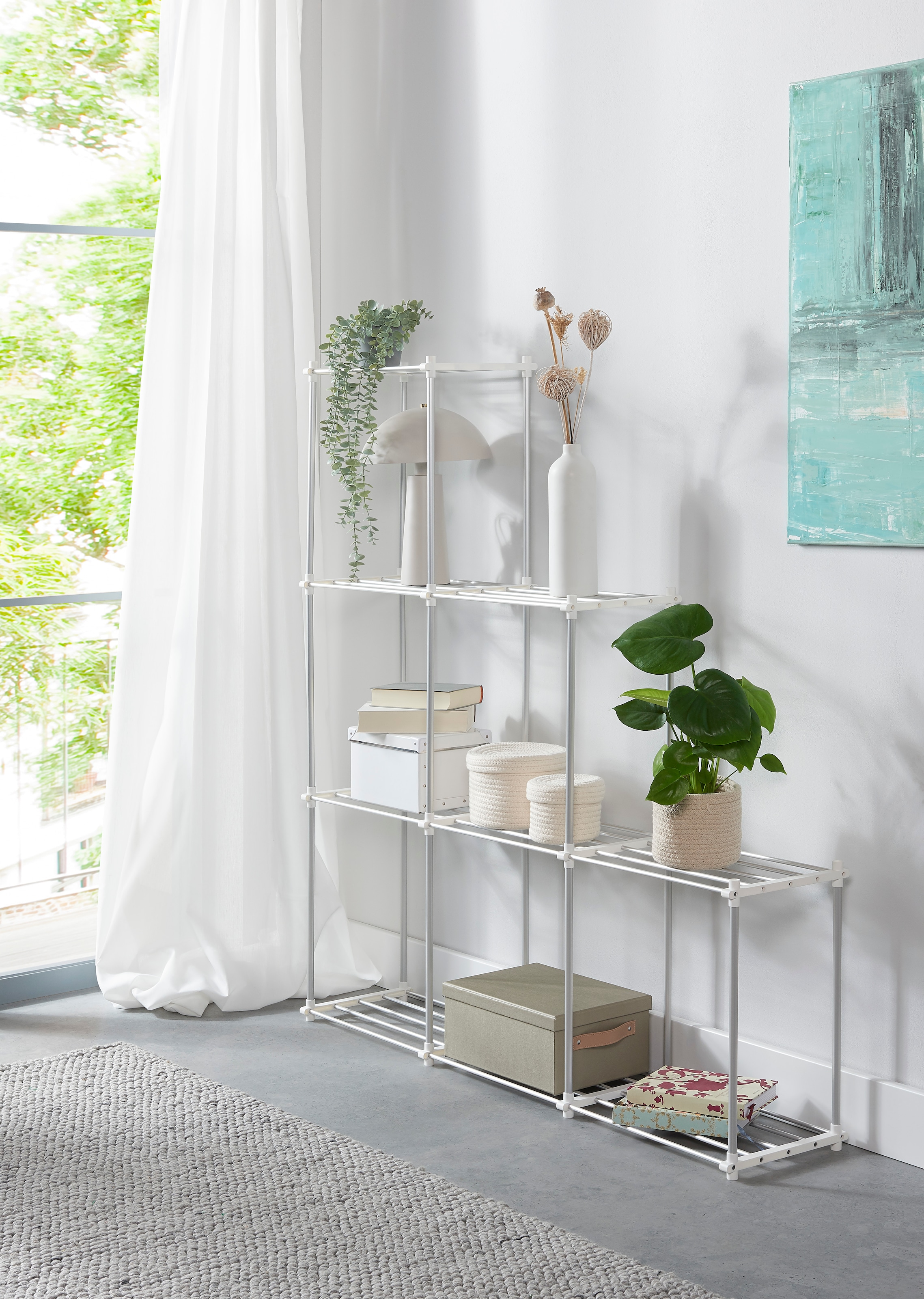 Ruco Ablageregal »"Maxi"« Aufbewahrungsregal, einfach montierbar, Made in Germany