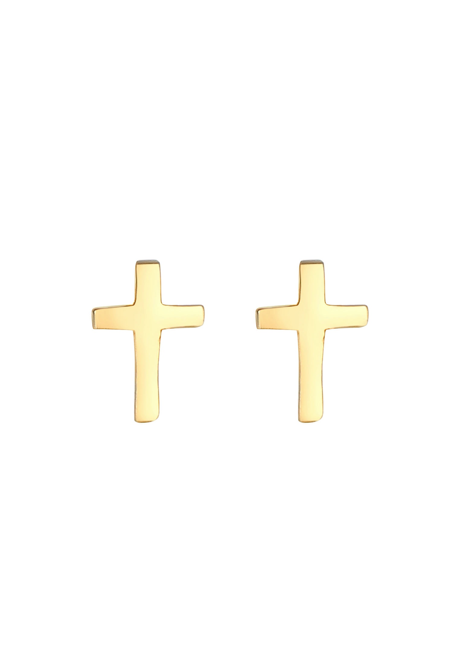 Elli Paar Ohrstecker »Ohrringe Kinder Kreuz Religion Glaube 925 Sterling Silber«