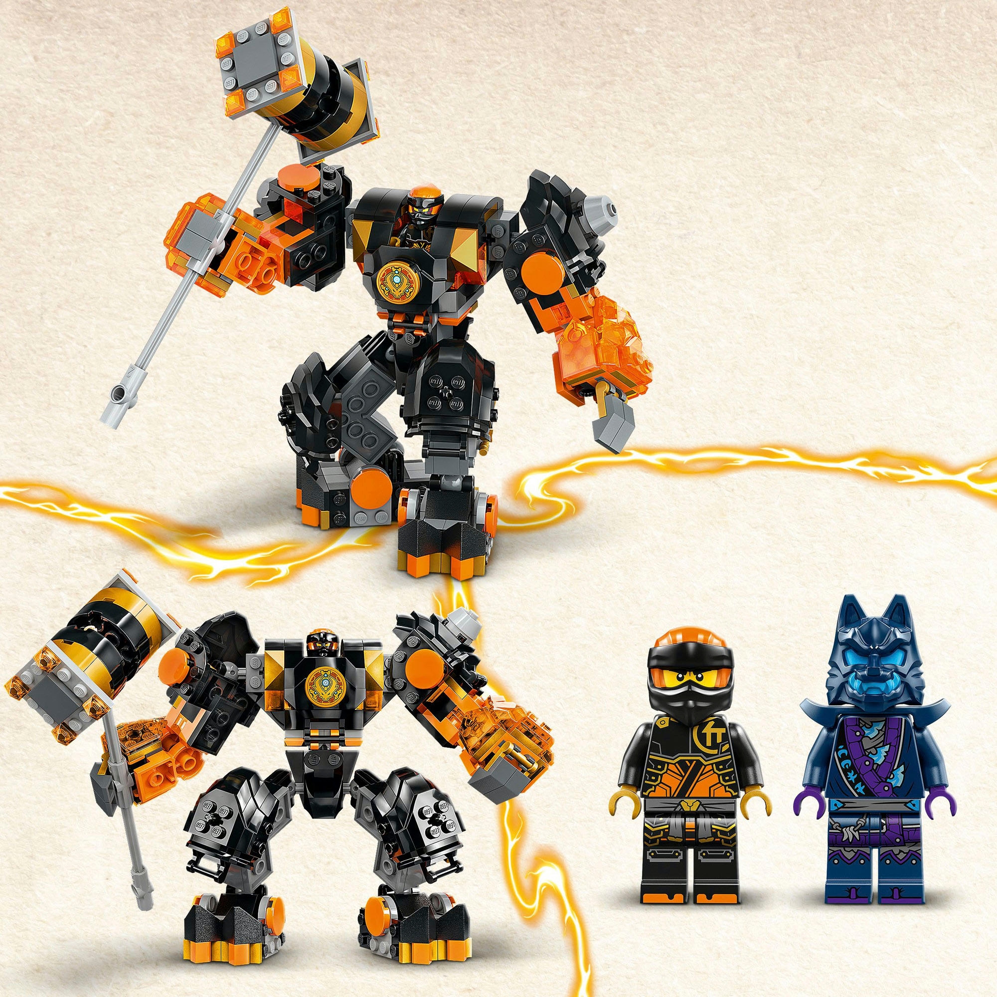 LEGO® Konstruktionsspielsteine »Coles Erdmech (71806), LEGO Ninjago«, (235 St.), Made in Europe