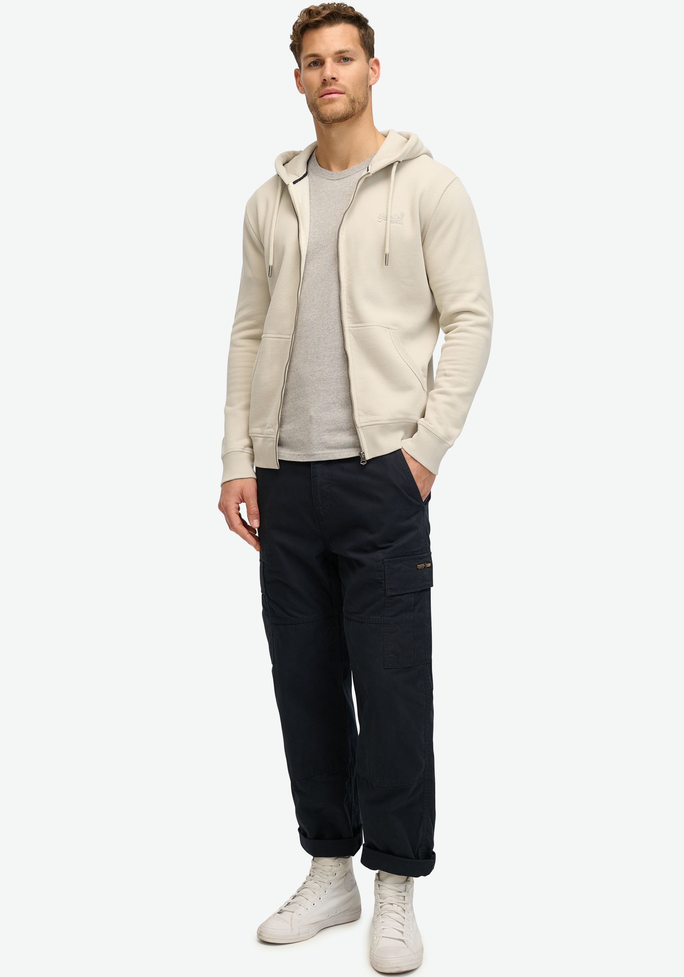 Superdry Kapuzensweatjacke »ESSENTIAL LOGO ZIP HOODIE«
