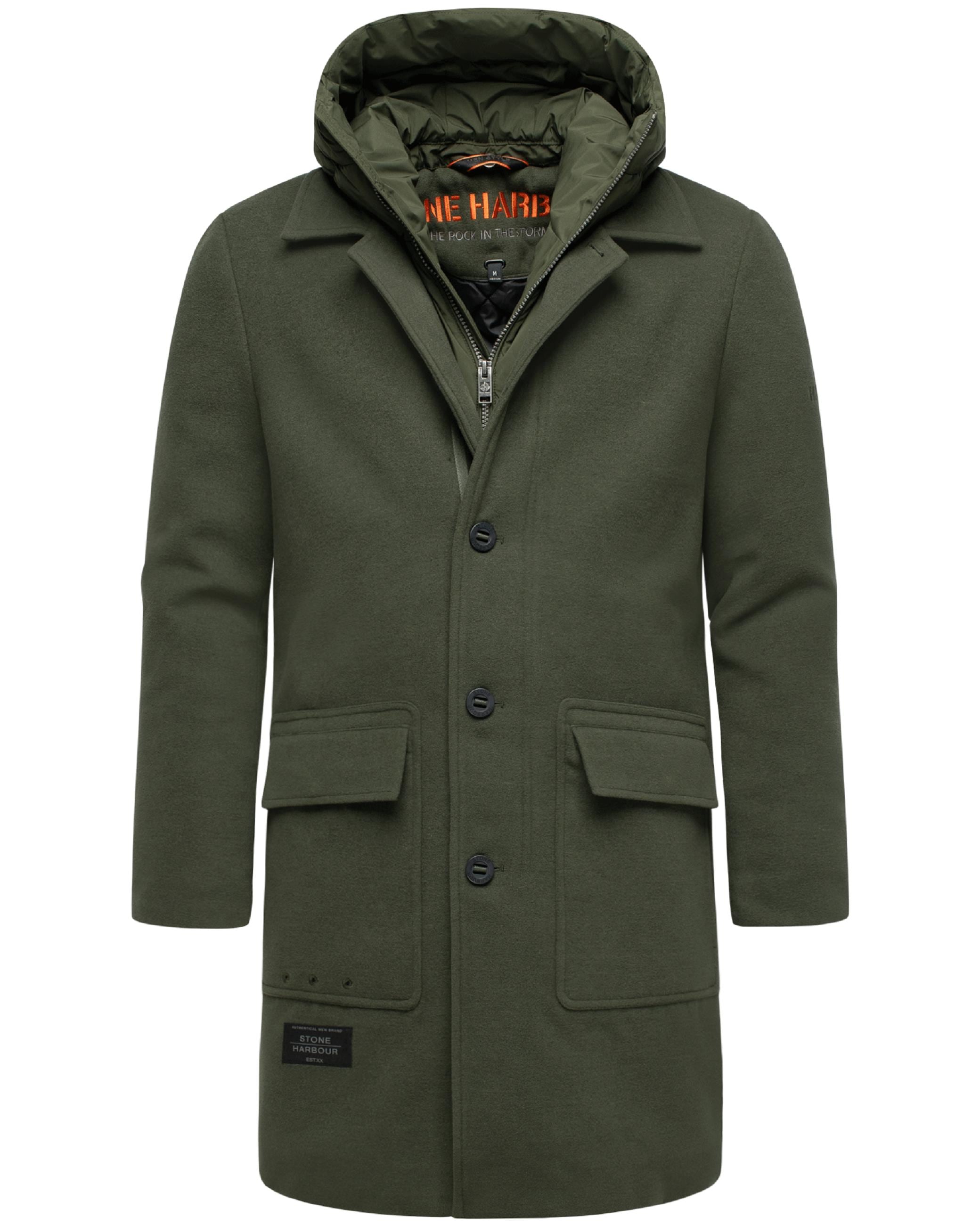 Stone Harbour Trenchcoat »Wollmantel Thiagoo XX«