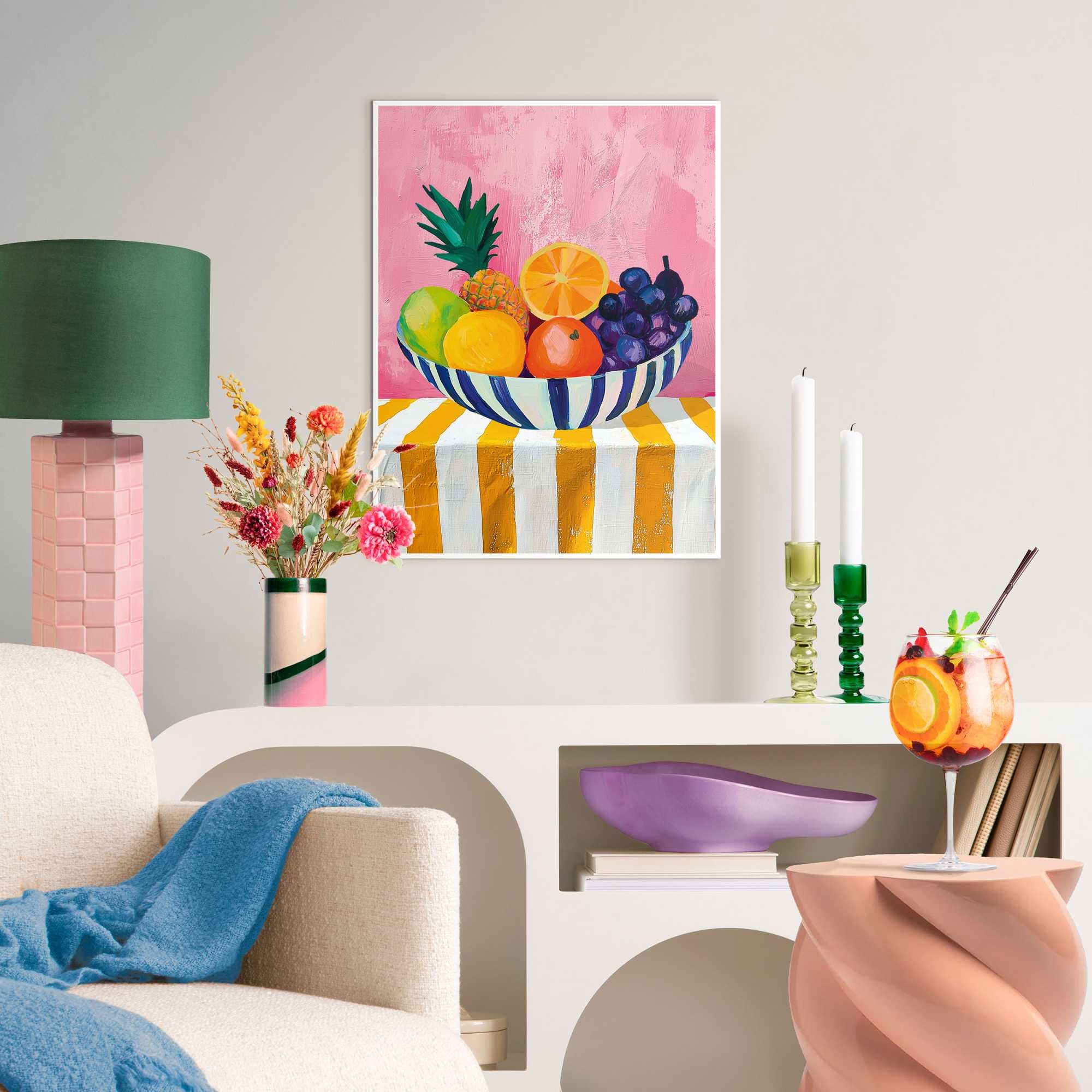 Reinders! Poster »Sommerfrüchte«, Küche - Mehrfarbig - MDF - Essen und Trinken - 30x40 cm