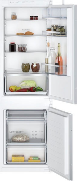 NEFF Einbaukühlgefrierkombination N 50 »KI5862SE0S«, Fresh Safe 1 : Schublade für ideale Lagerung von Fisch & Fleisch