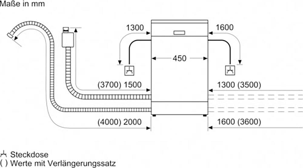 NEFF vollintegrierbarer Geschirrspüler N 50 »S855EKX06E«, 10 Maßgedecke, Time Light: auf den Boden projizierte Restlaufzeit