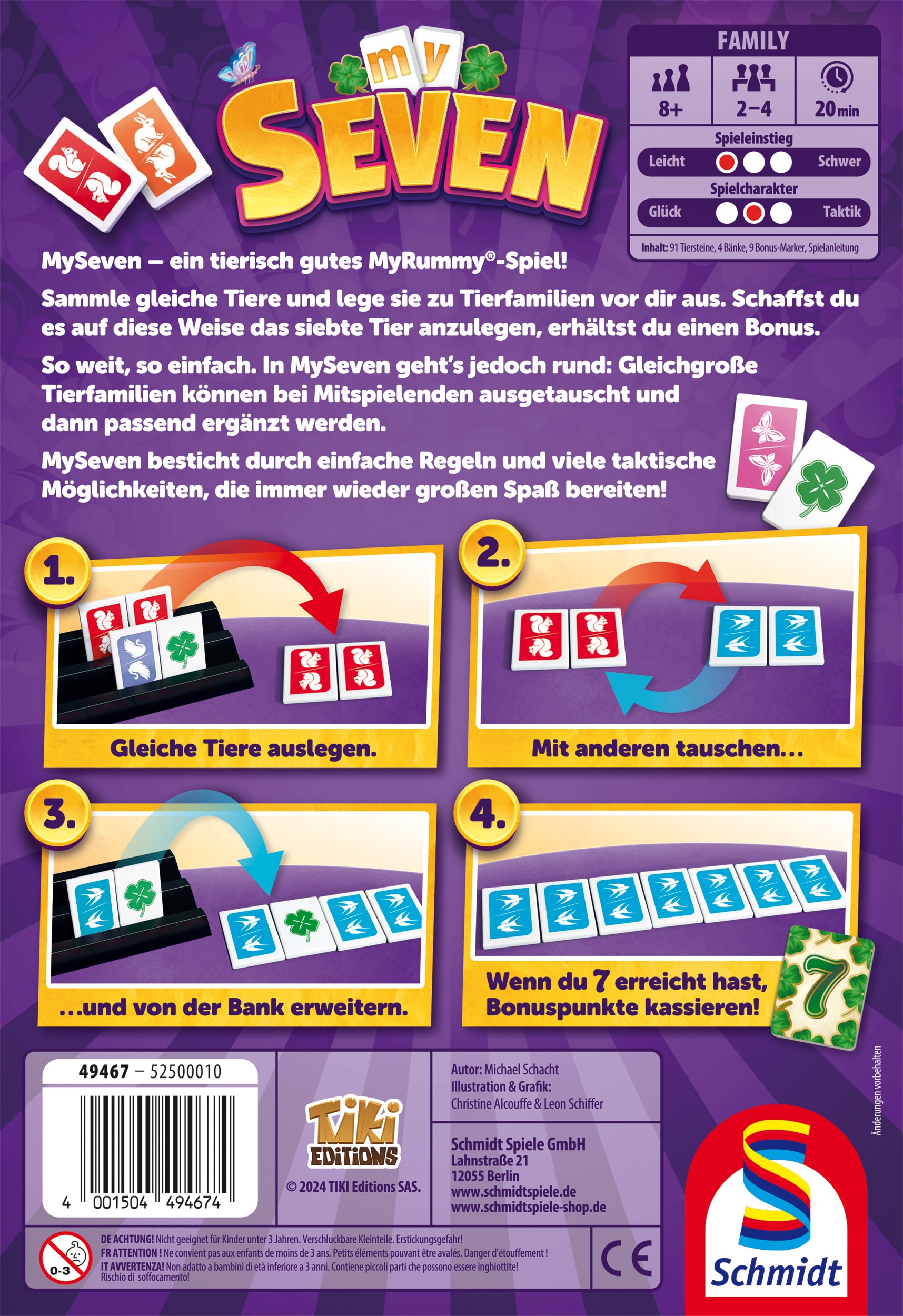 Schmidt Spiele Spiel »MySeven«