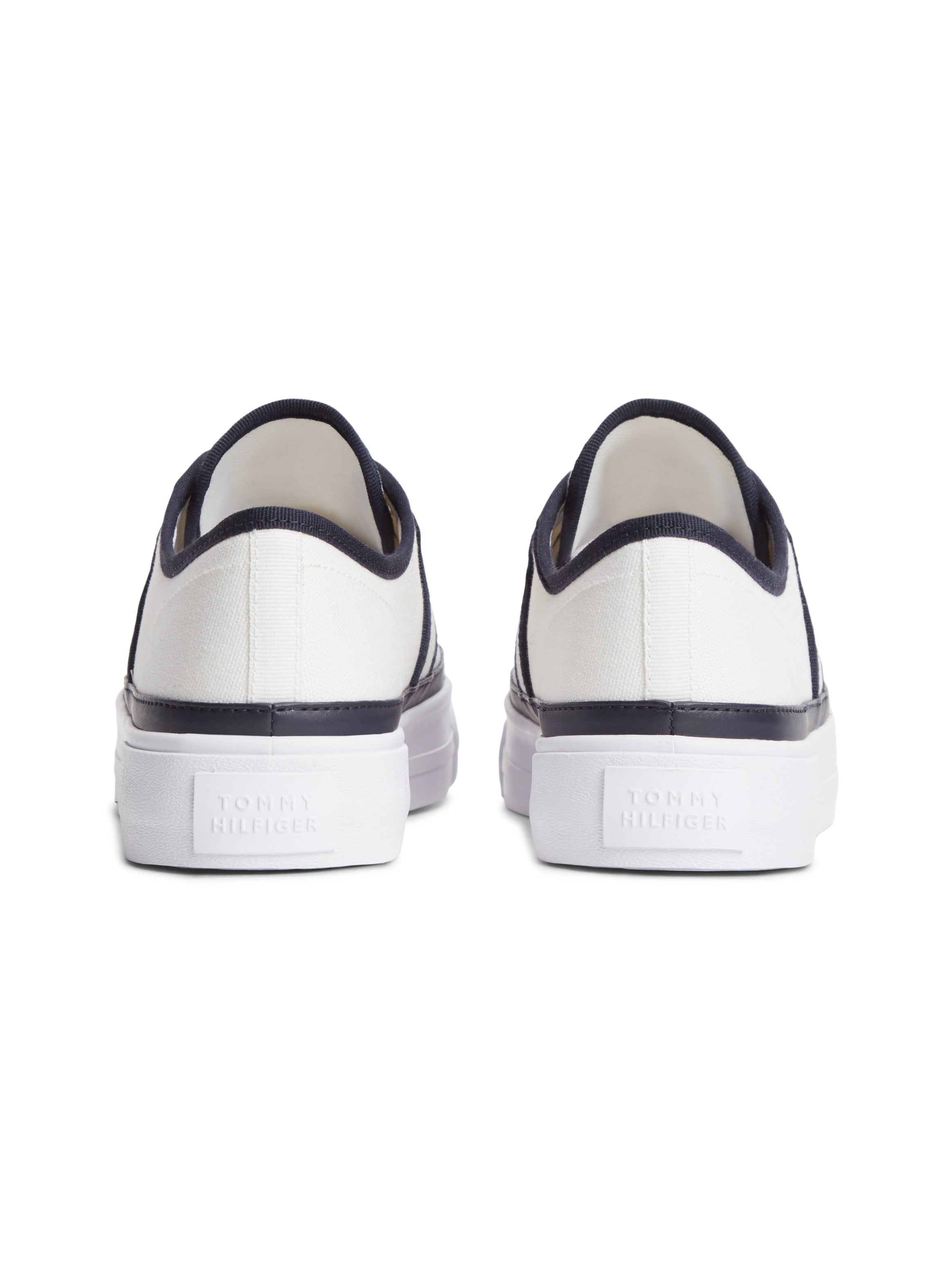 Tommy Hilfiger Plateausneaker »PLATFORM VULC SNEAKER PIPING«  Freizeitschuh, Halbschuh, Schnürschuh mit Kontrast-Paspellierung