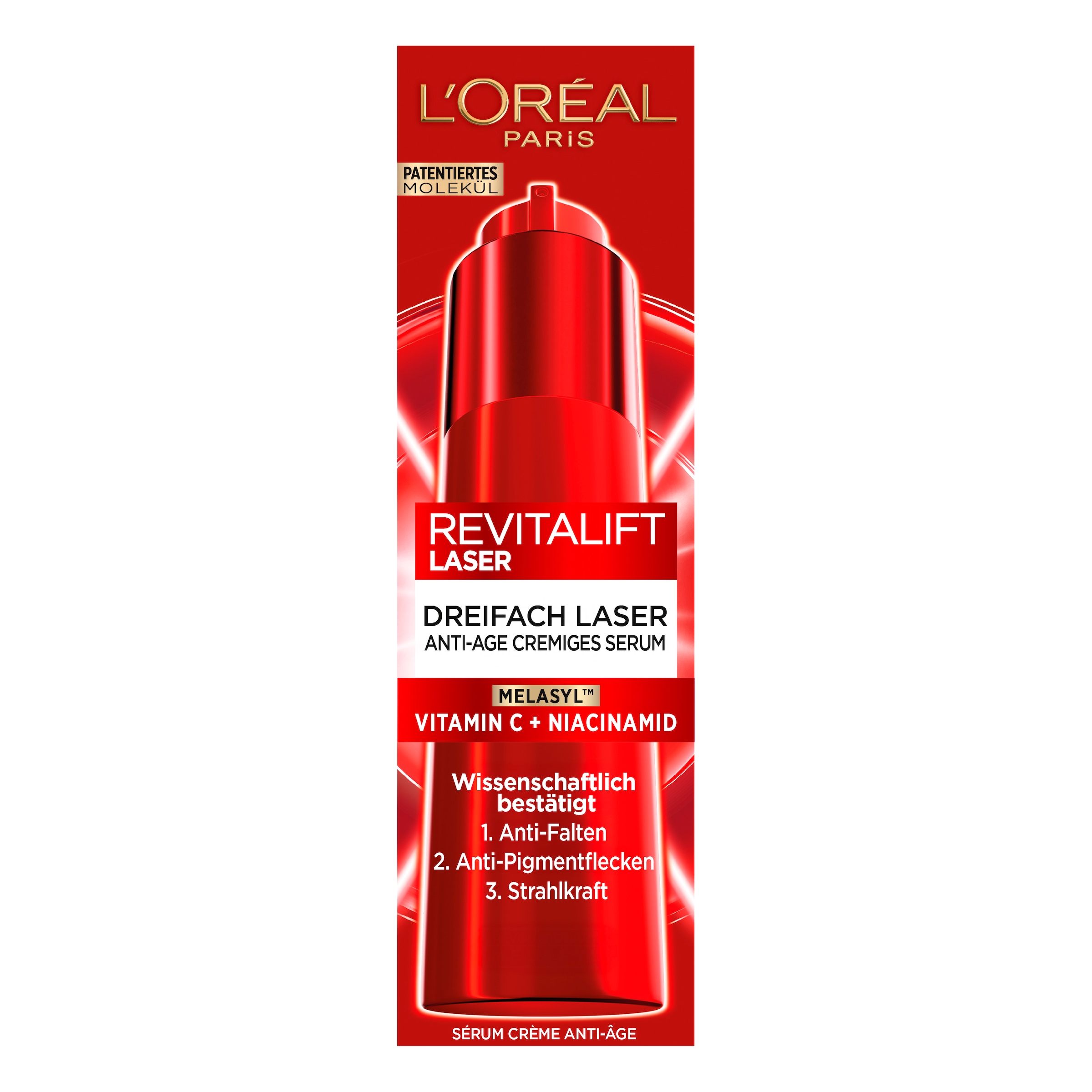 L'ORÉAL PARIS Gesichtsserum »REVITALIFT LASER ANTI-AGE CREMIGES SERUM«