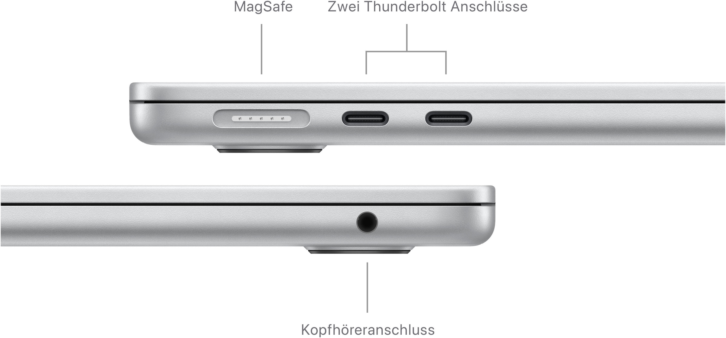 Apple Notebook »MacBook Air 13"CTO«, 34,46 cm, / 13,6 Zoll, Apple, M3, 10-Core GPU, 512 GB SSD