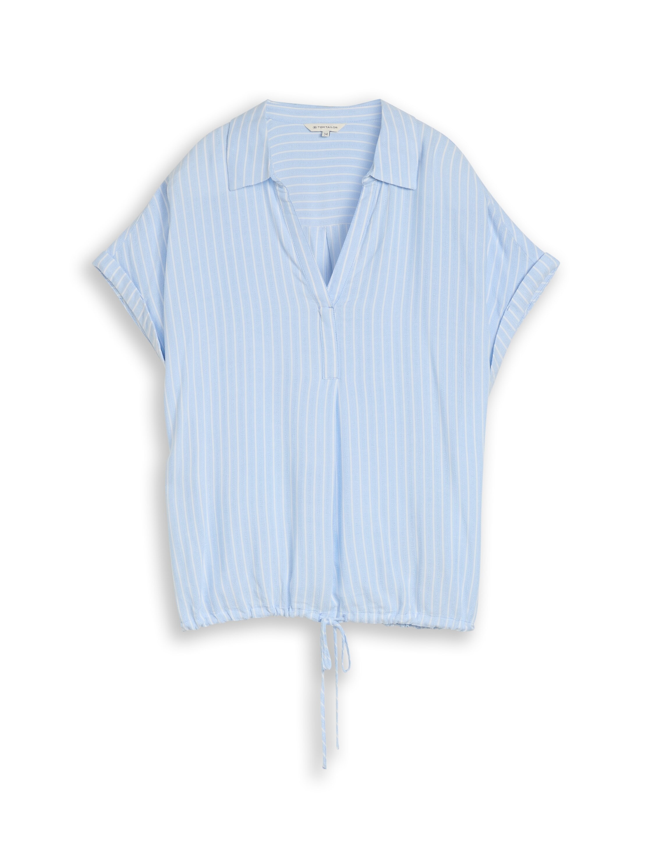 TOM TAILOR Klassische Bluse mit Streifen Muster