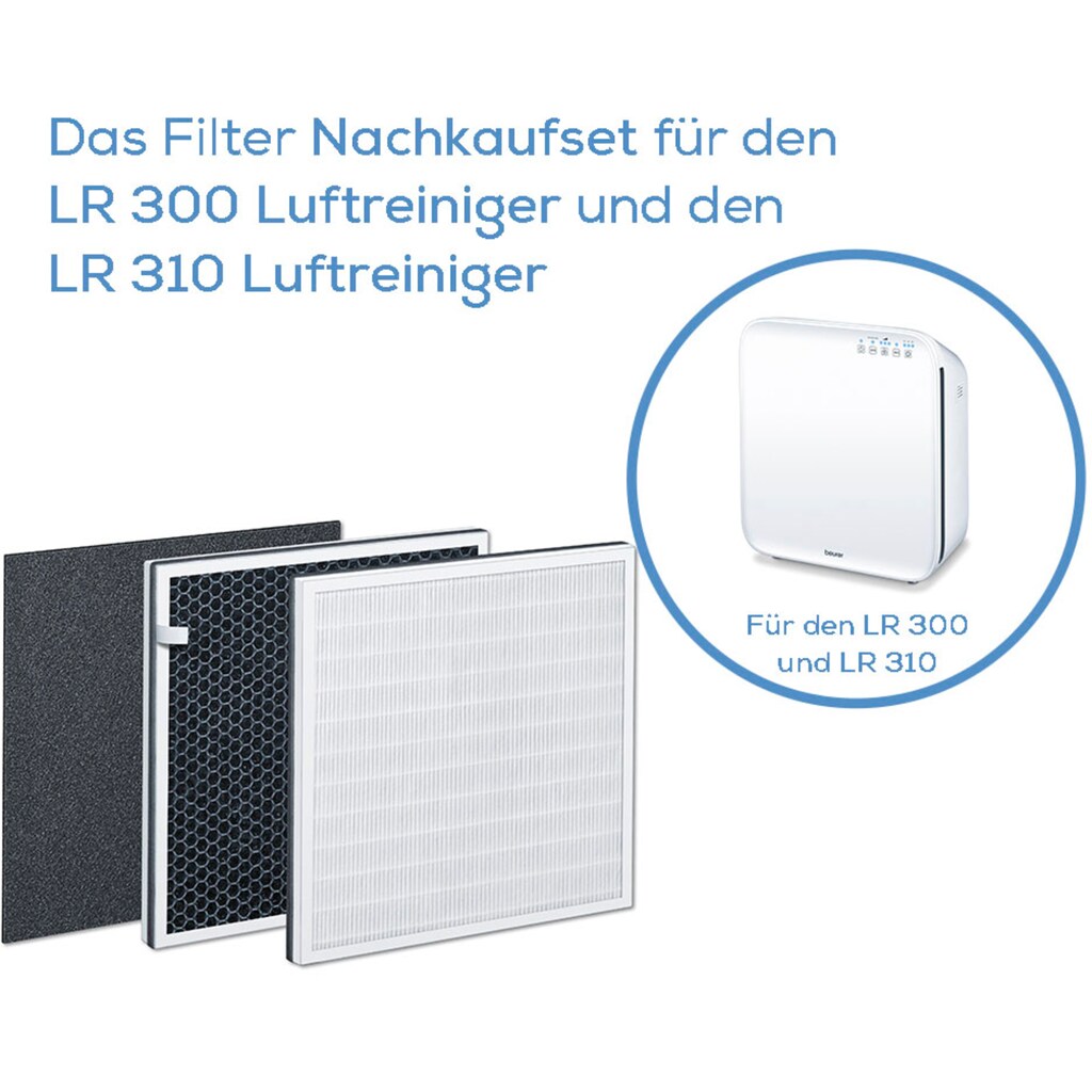 BEURER Ersatzfilter, (Set, 2 tlg.)