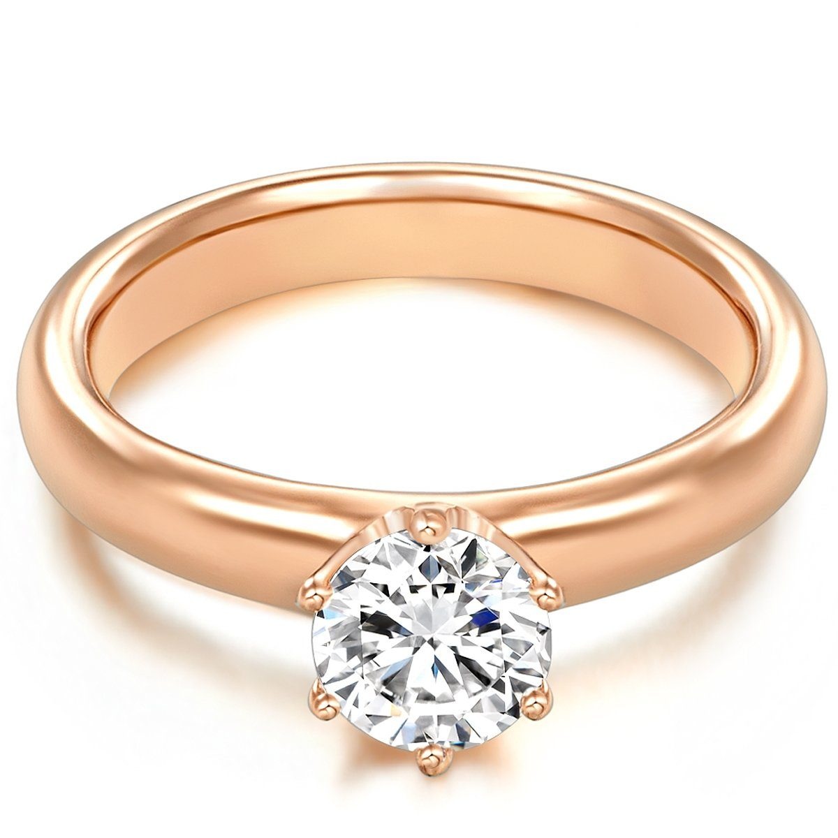 Tresor 1934 Solitärring »X875«, (1 tlg.), mit Zirkonia im Brillant-Look