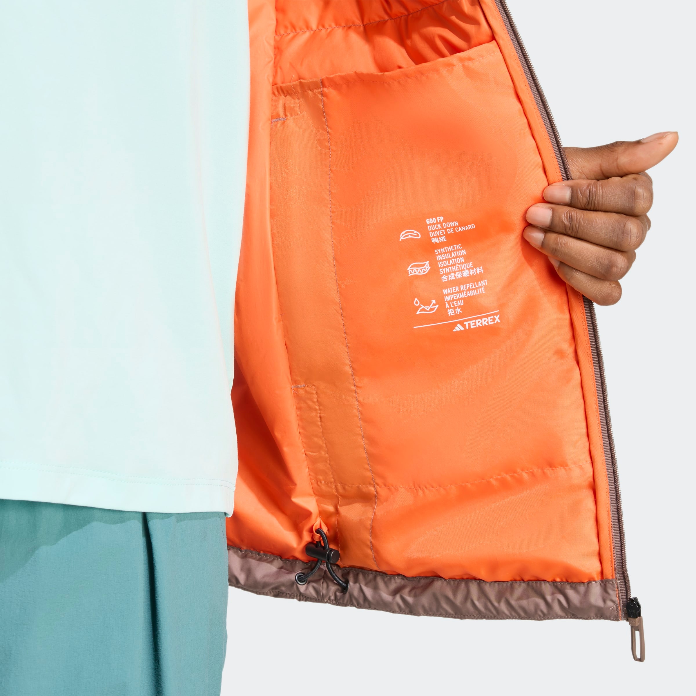 adidas TERREX Outdoorjacke »MULTI LIGHT DOWN CLIMAWARM«