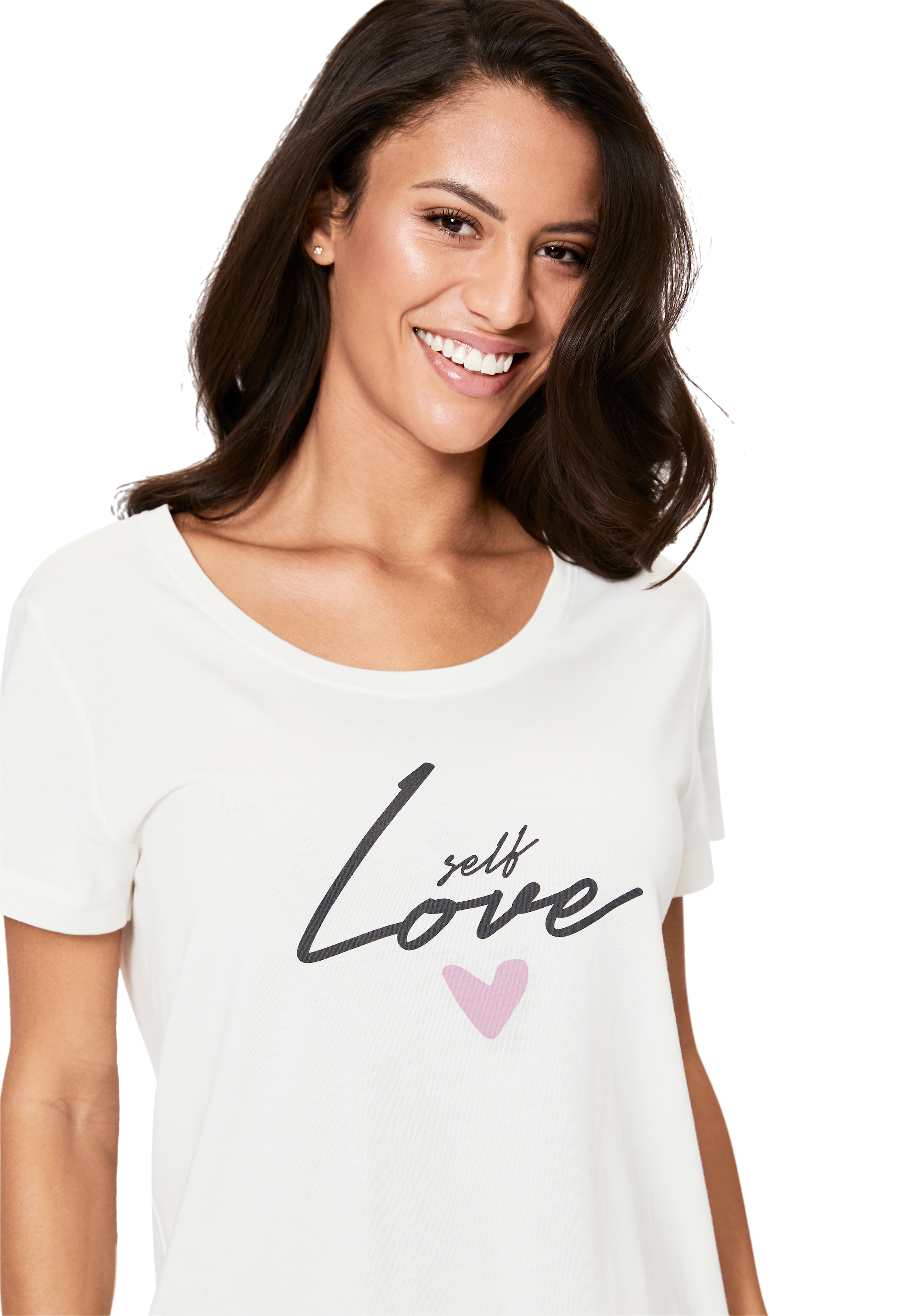 s.Oliver Sleepshirt, mit Herzmotiven
