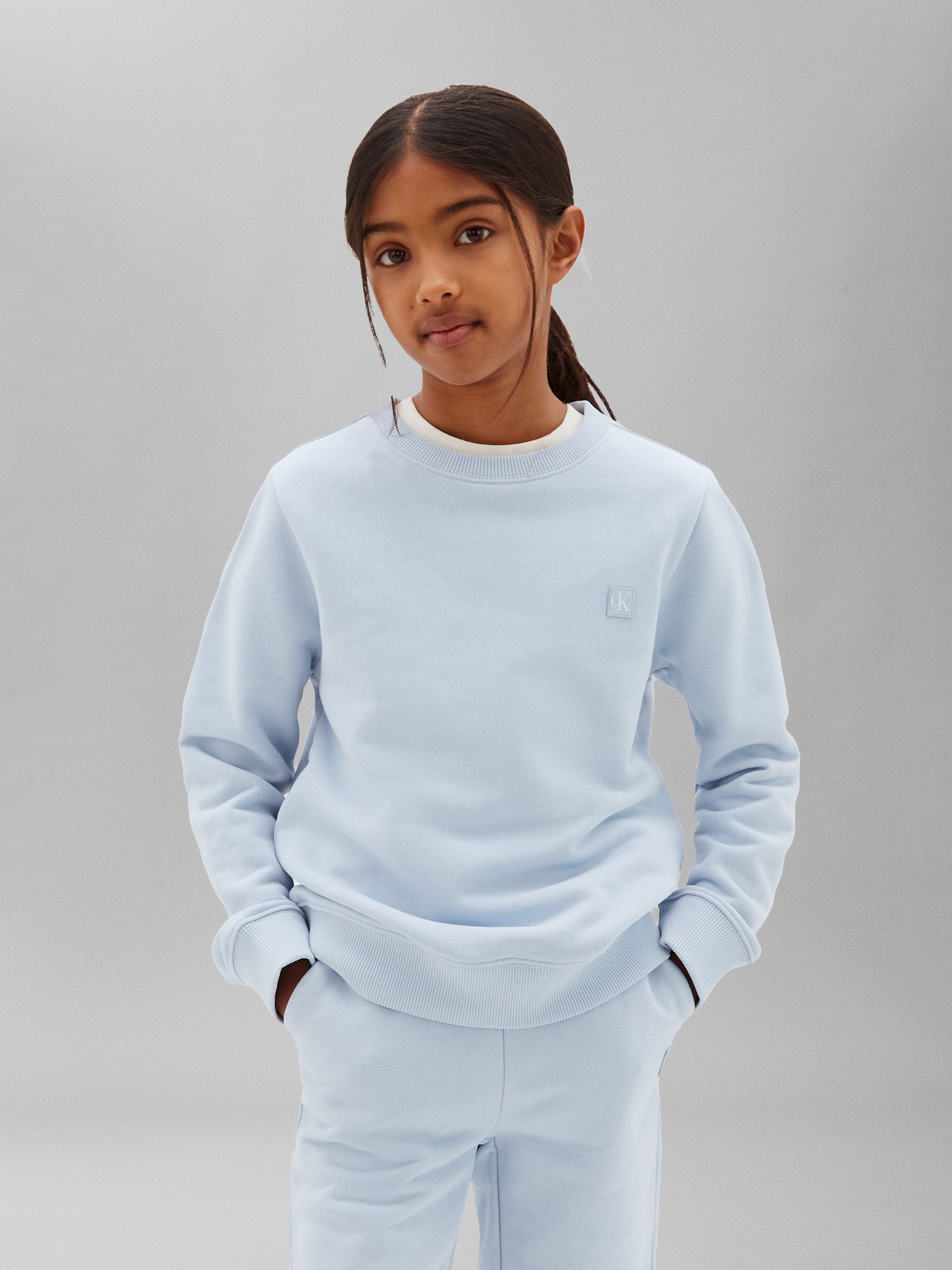 Calvin Klein Jeans Sweatshirt »MINI BADGE«, Regular fit, Badge
