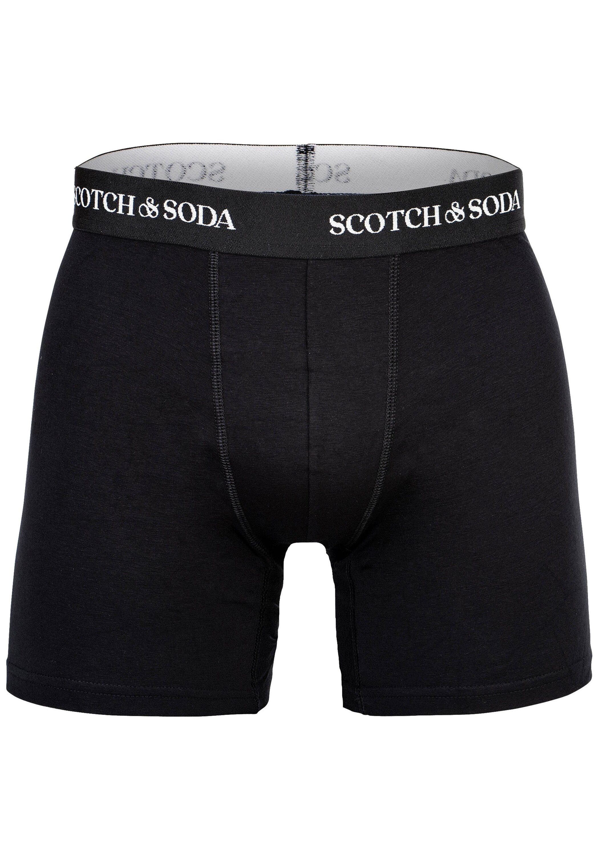 Scotch & Soda Boxershorts »Boxershort Solid Cotton Stretch 3er Pack«