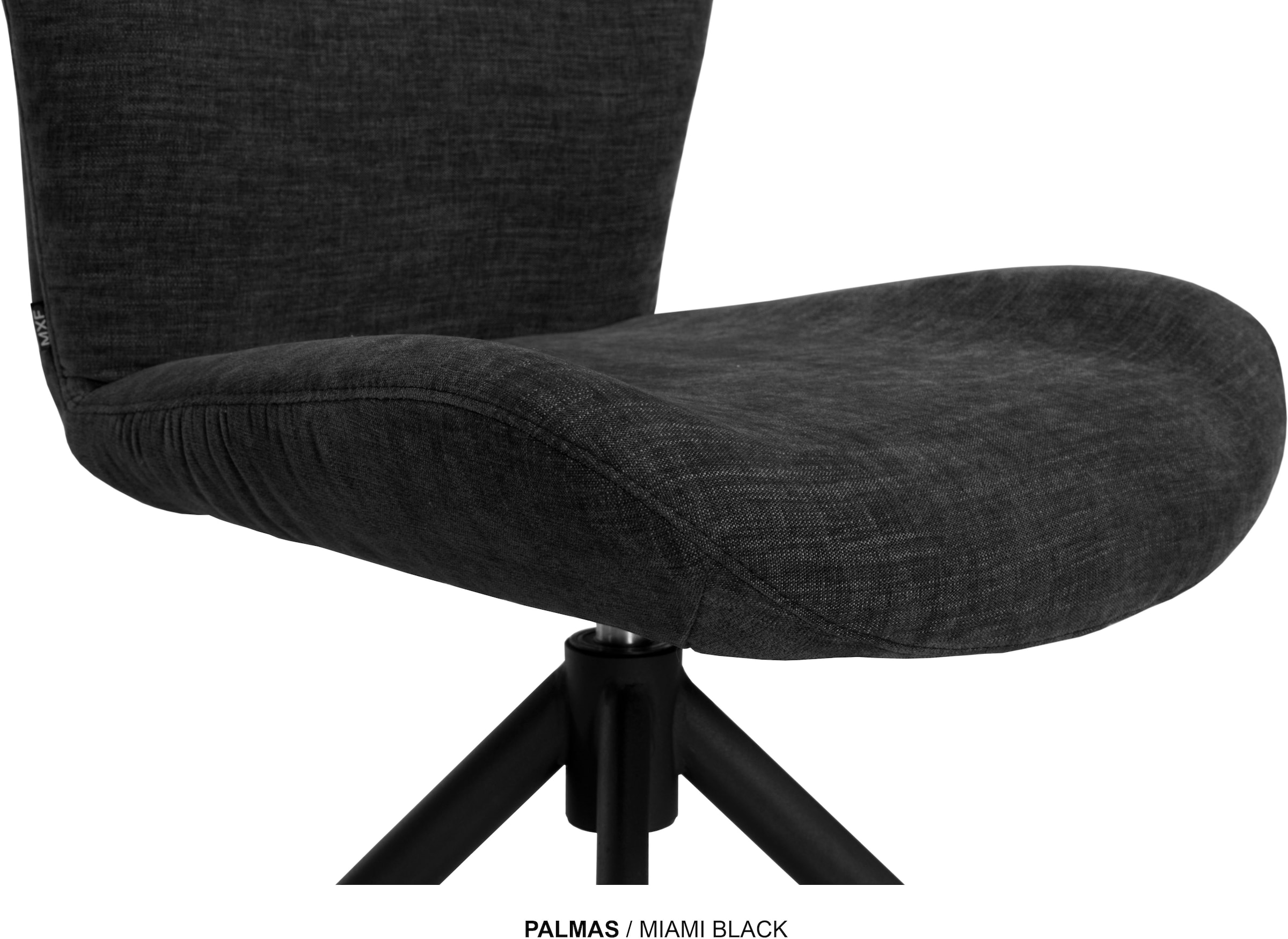 OMG Design Esszimmerstuhl »Palmas« (Set) 2 Stk.Drehstuhl mit auto-return, Moderner Bezug