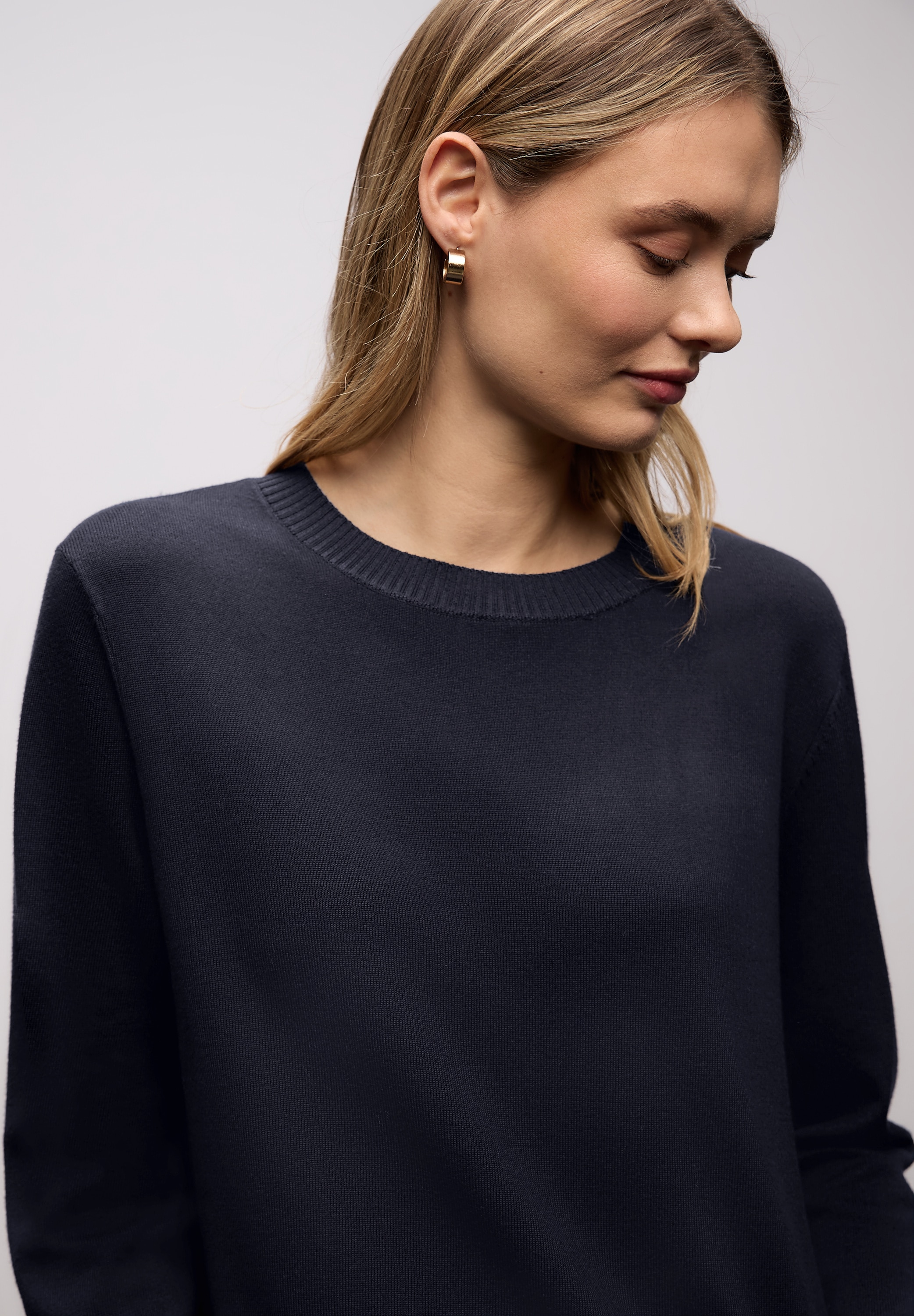 STREET ONE Strickpullover aus Viskosemix