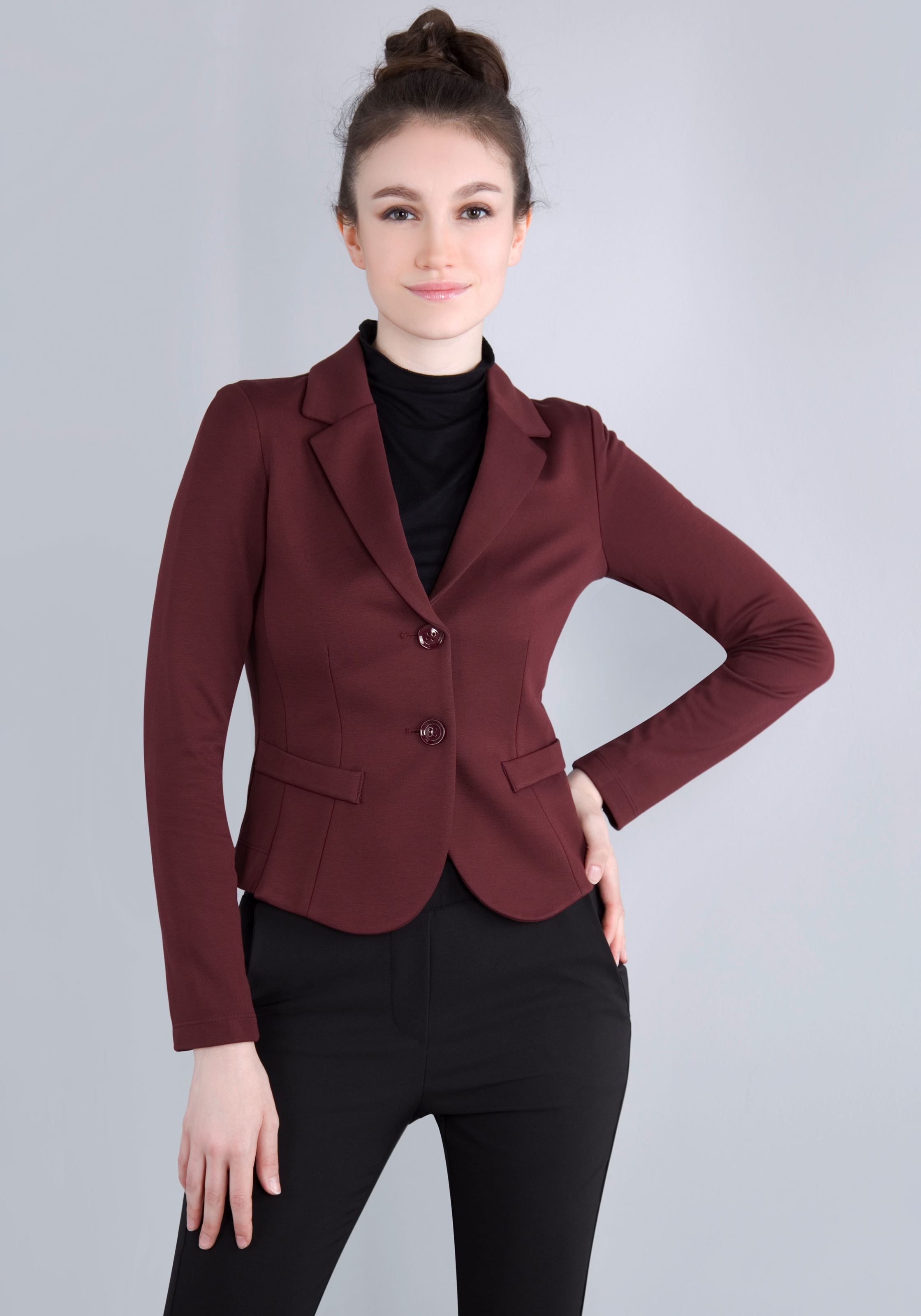 IMPERIAL Kurzblazer »IMP-J S24ABE«, im Athleisure Look