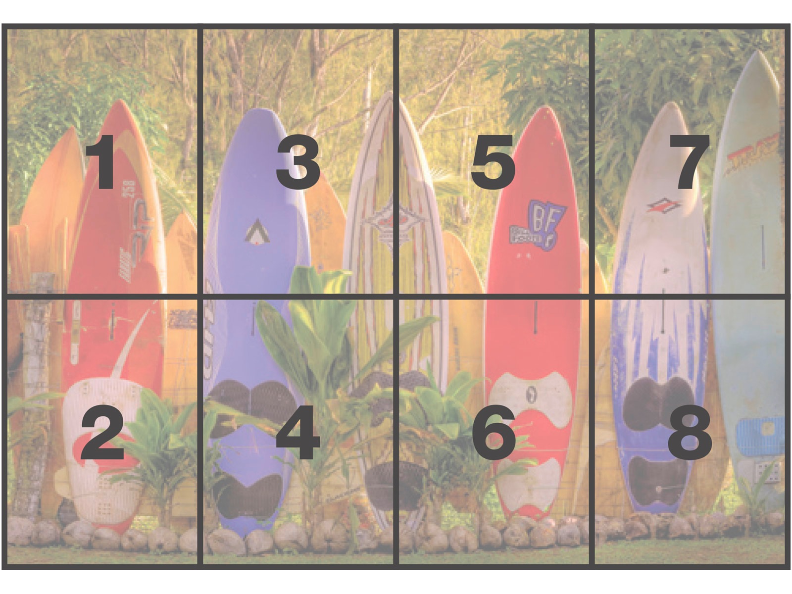 Komar Fototapete »Papier Fototapete - Maui - Größe 368 x 254 cm« Motiv | bedruckt glatt