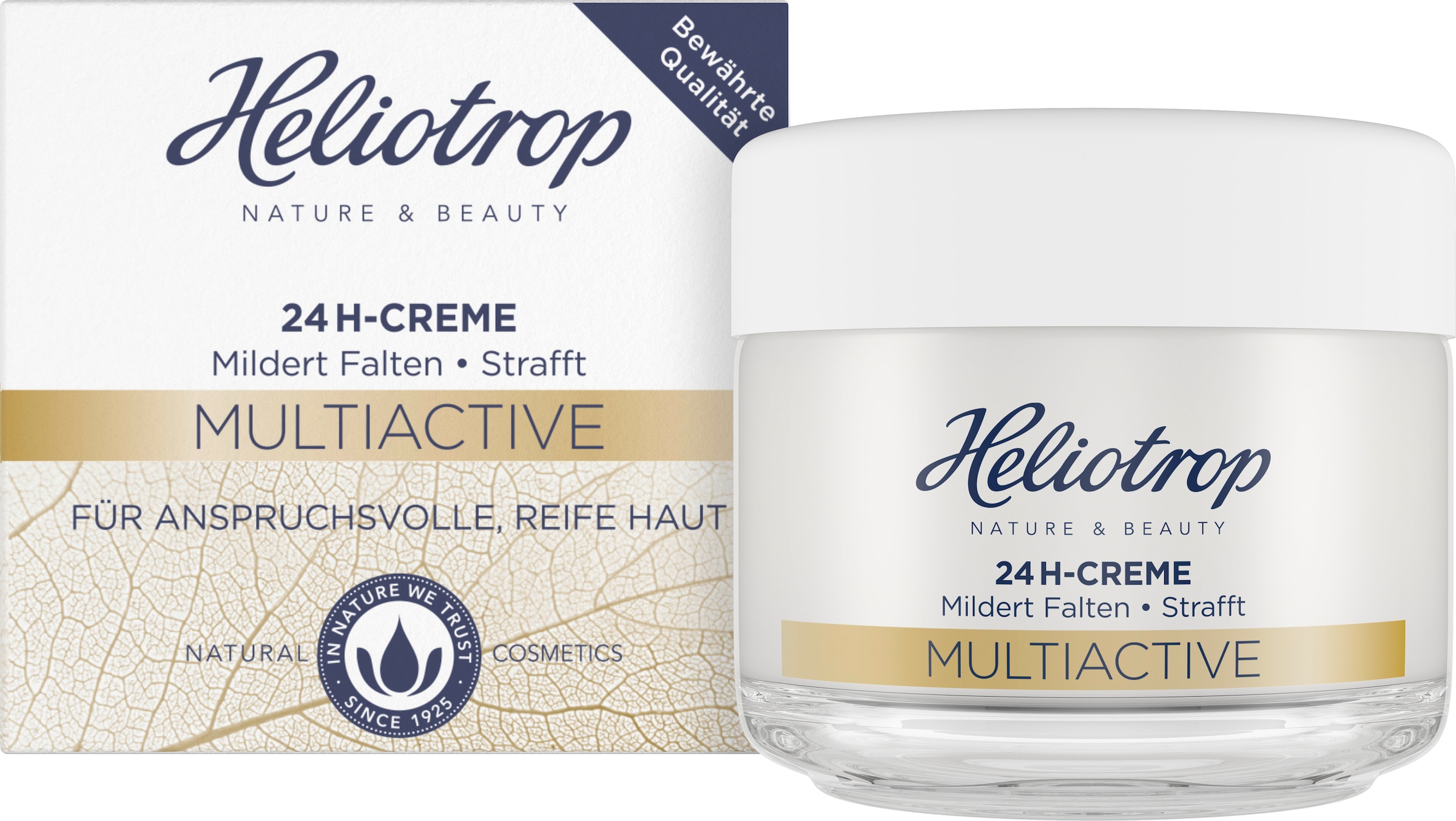 HELIOTROP Gesichtspflege »MULTIACTIVE 24h - CREME« mit straffender Wirkung, 24h-Konzept, Creme-Textur