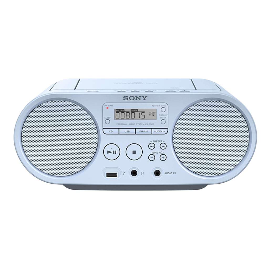 Sony Boombox »ZS-PS50«, (AM-Tuner-FM-Tuner 4 W)