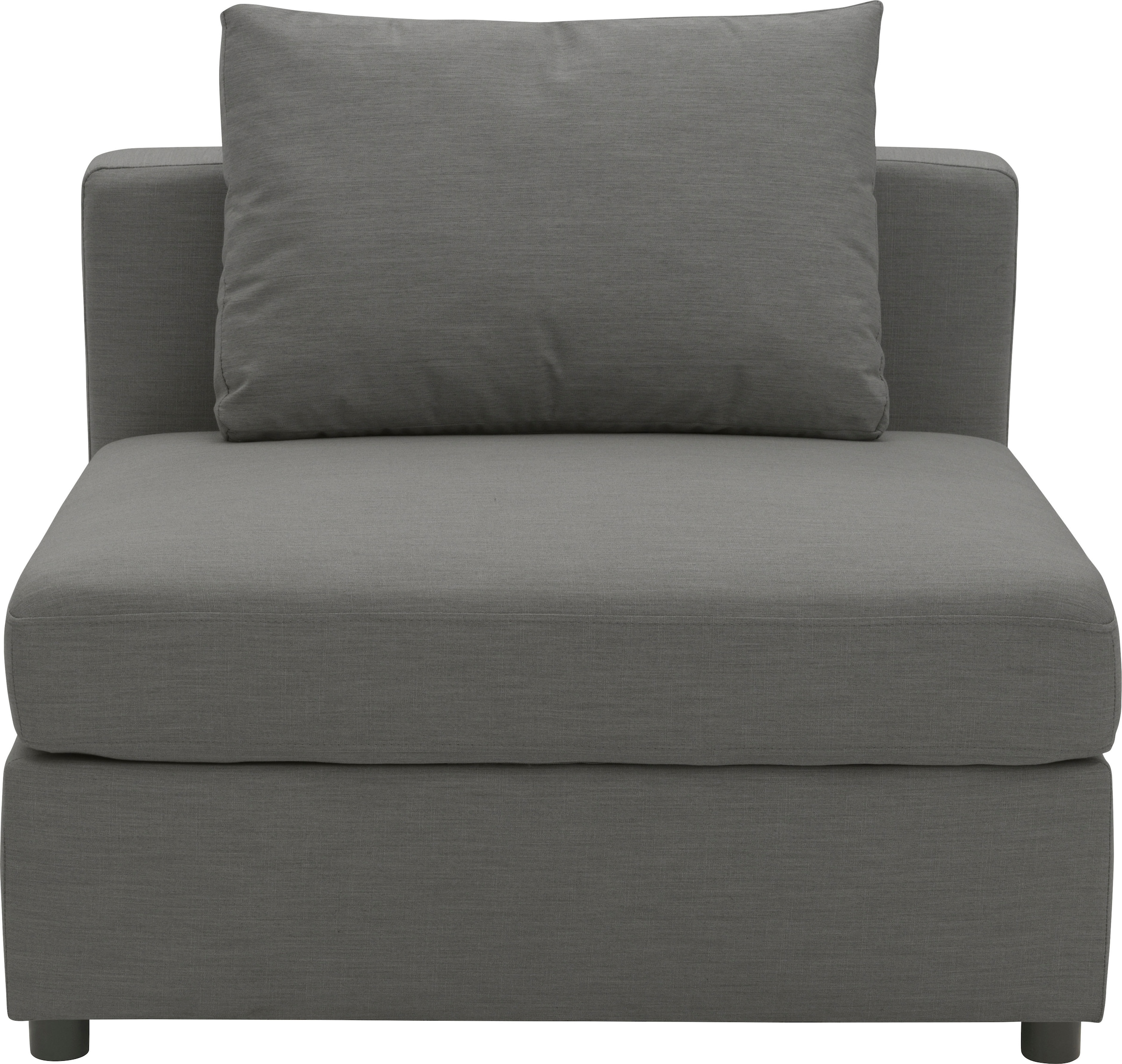DOMO collection Sofaelement »Solskin, individuell erweiterbar/kombinierbar« mit losen Kissen. Rücken- und Seitenteile als Stecksystem.