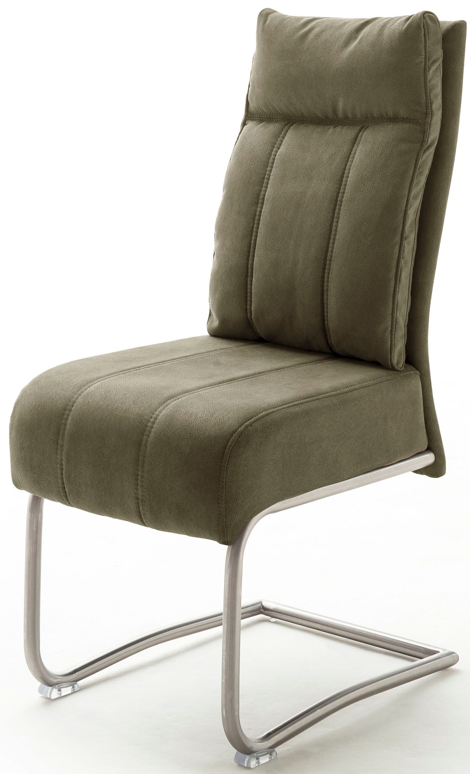 MCA furniture Freischwinger »Azul, TOPSELLER!«, (Set), 2 St., Stoffbezug, mit Taschenfederkern, Stuhl bis 120 Kg belastbar