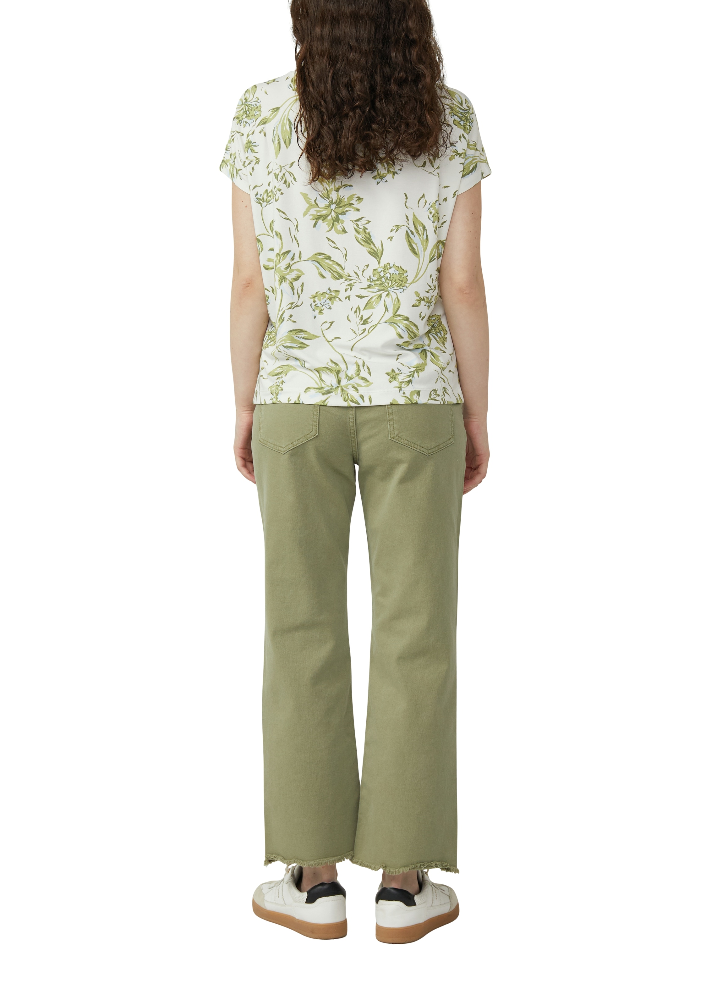 s.Oliver Blusenshirt Sommershirt mit floralem Muster