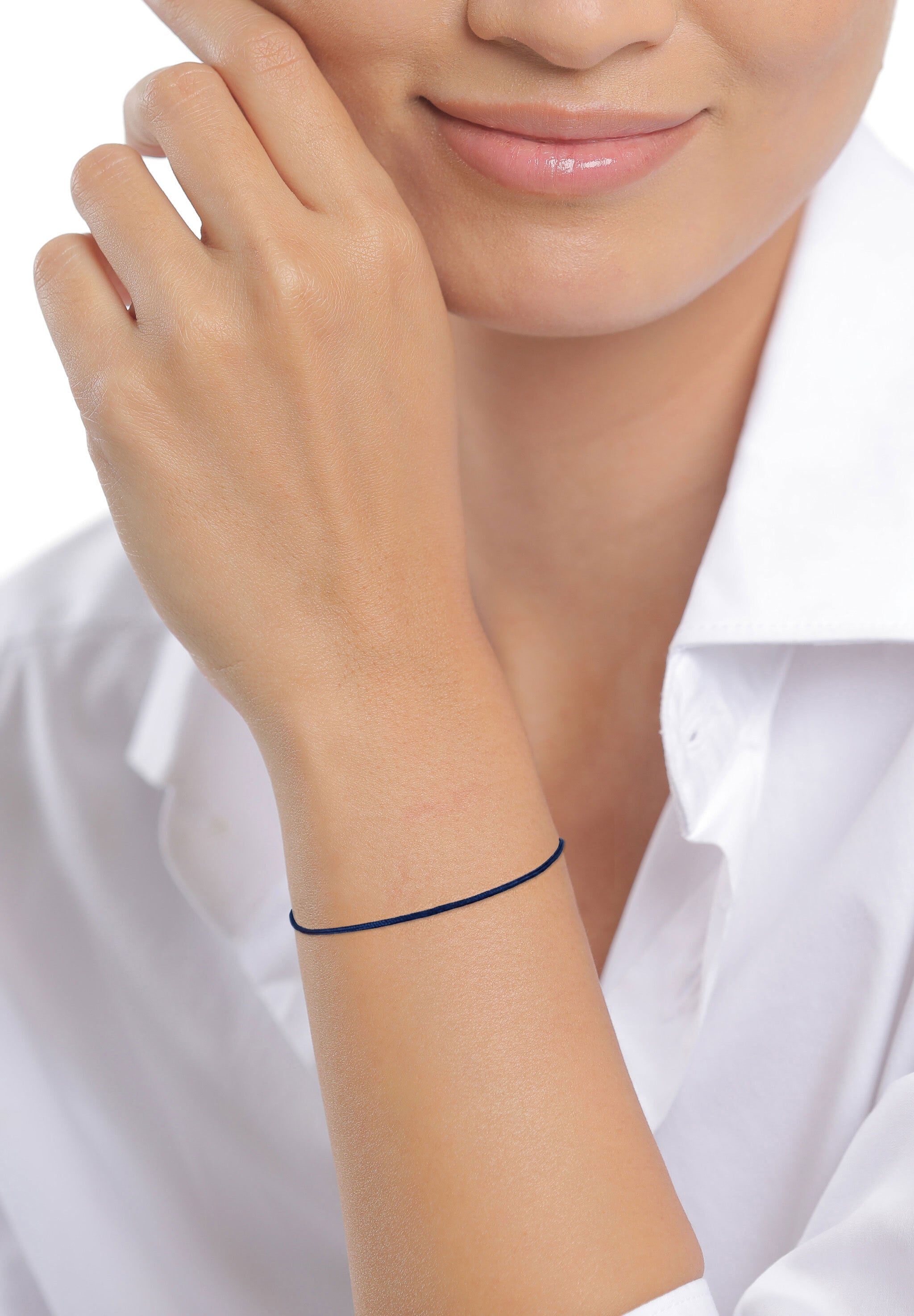 Elli Armkette »Armband Nylon 925 Sterling Silber«