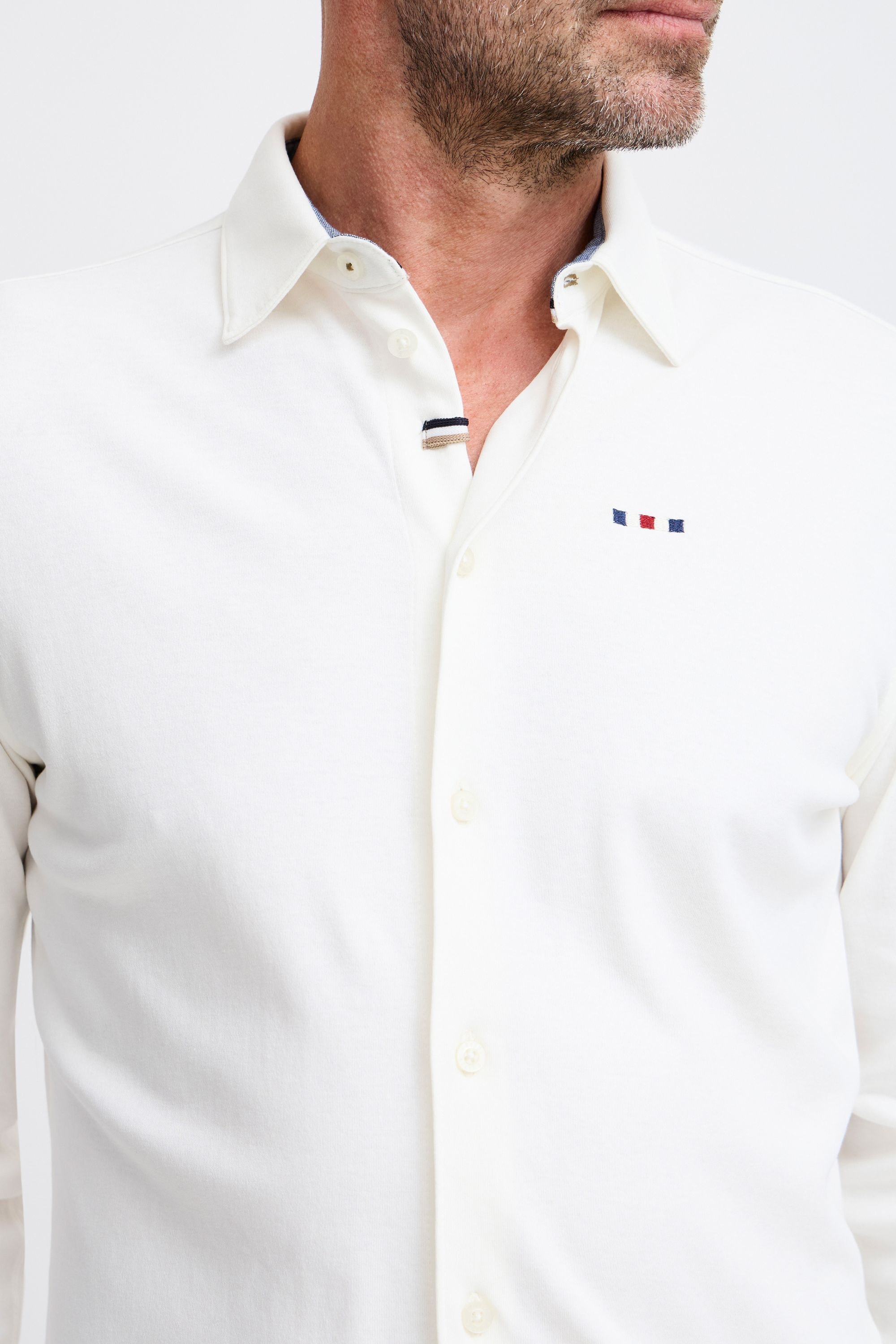 FQ1924 Langarmhemd »Langarmhemd FQSTEVEN knitted LS shirt«