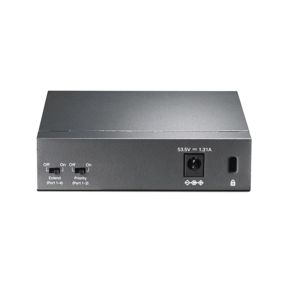 TP-Link Netzwerk-Switch »TL-SF1005P 5-Port 10/100 Desktop Switch 4x PoE«