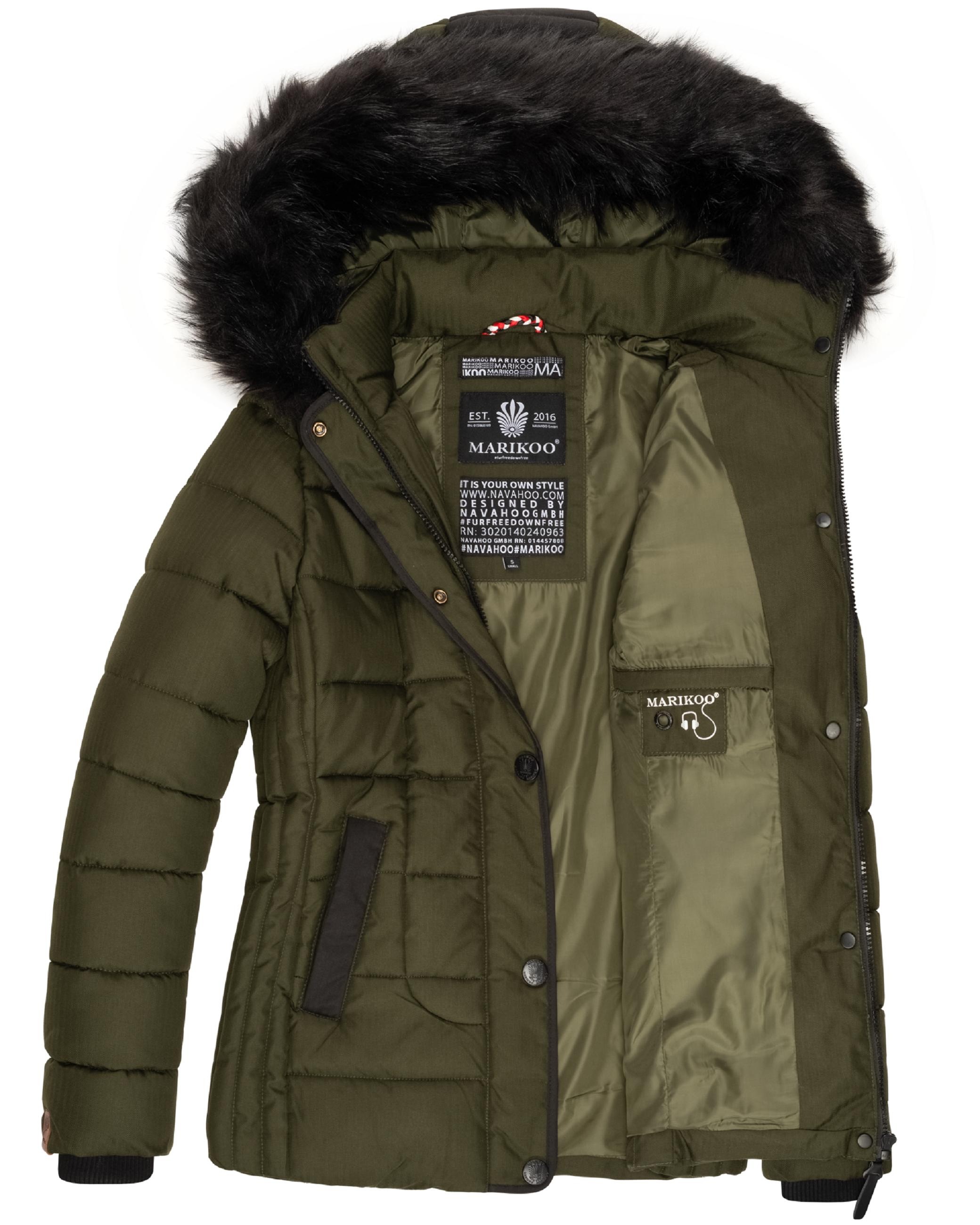 Marikoo Steppjacke »Winterjacke Unique«