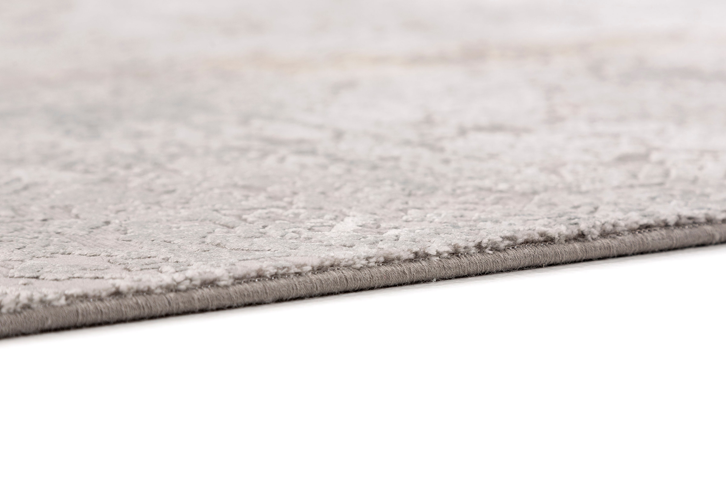 ASTRA Teppich »Gravina 231« rechteckig 8 mm Höhe seidiger Schimmer durch Viskose, Hoch Tief Struktur, Wohnzimmer