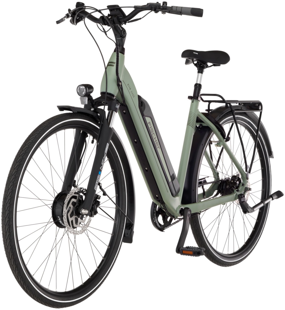 FISCHER Fahrrad »CITA 2403 459 ACTIVE« 7 Gang Shimano NEXUS Schaltwerk Frontmotor mit Akku-Ladegerät | mit Werkzeug,  Pedelec, Elektrofahrrad für Damen und Herren