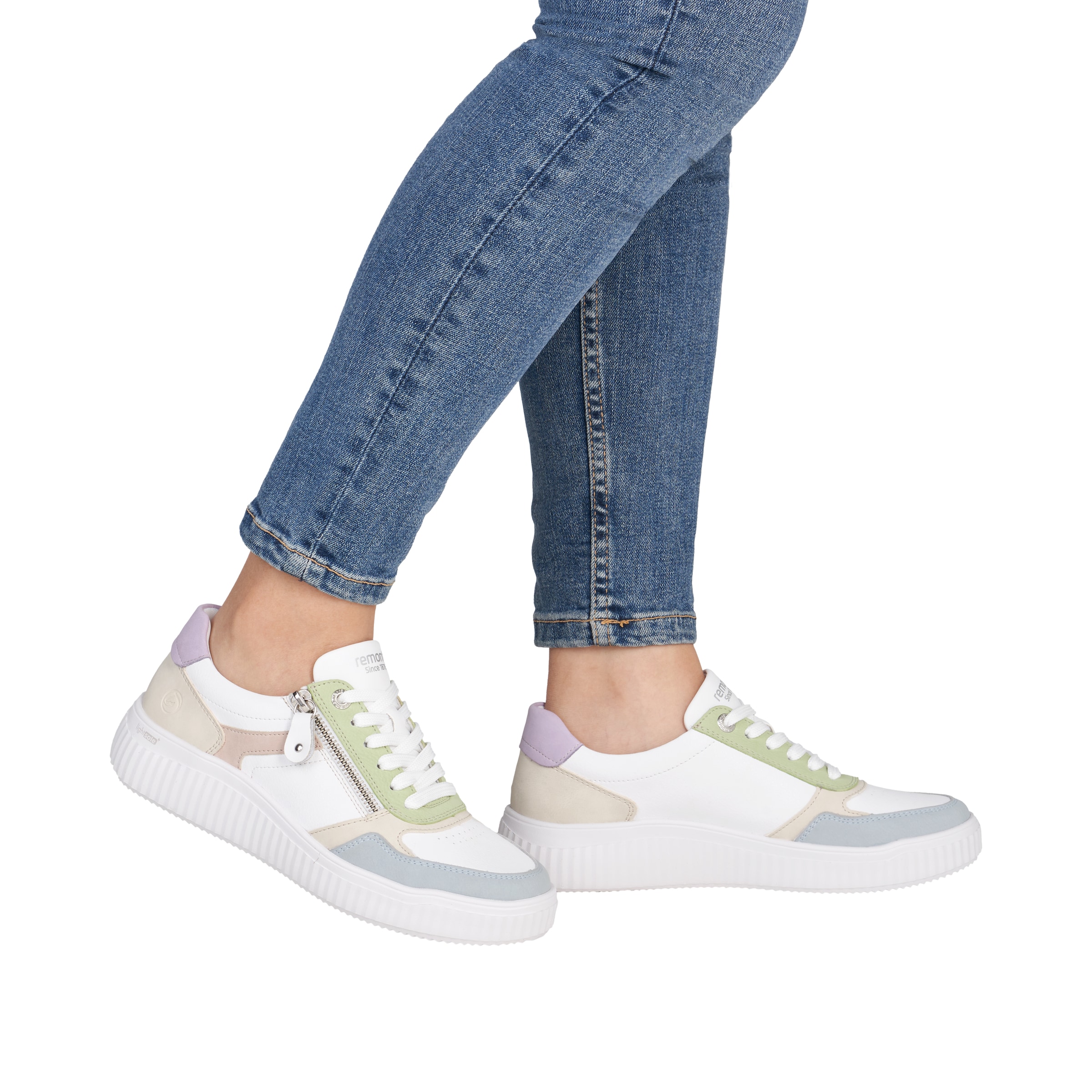 Remonte Plateausneaker  Schnürschuh, Halbschuh, Freizeitsneaker mit Schaftrandpolsterung